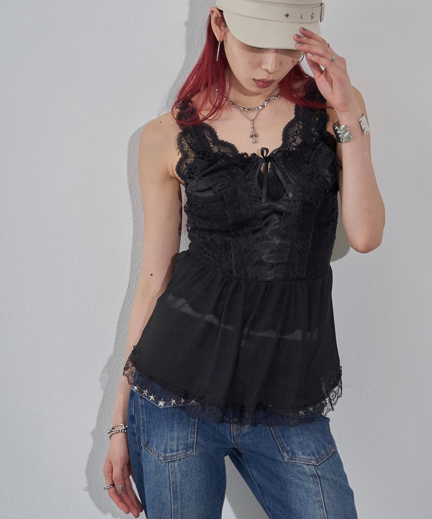 WHO’S WHO gallery(フーズフーギャラリー) ランジェリーキャミチュニック