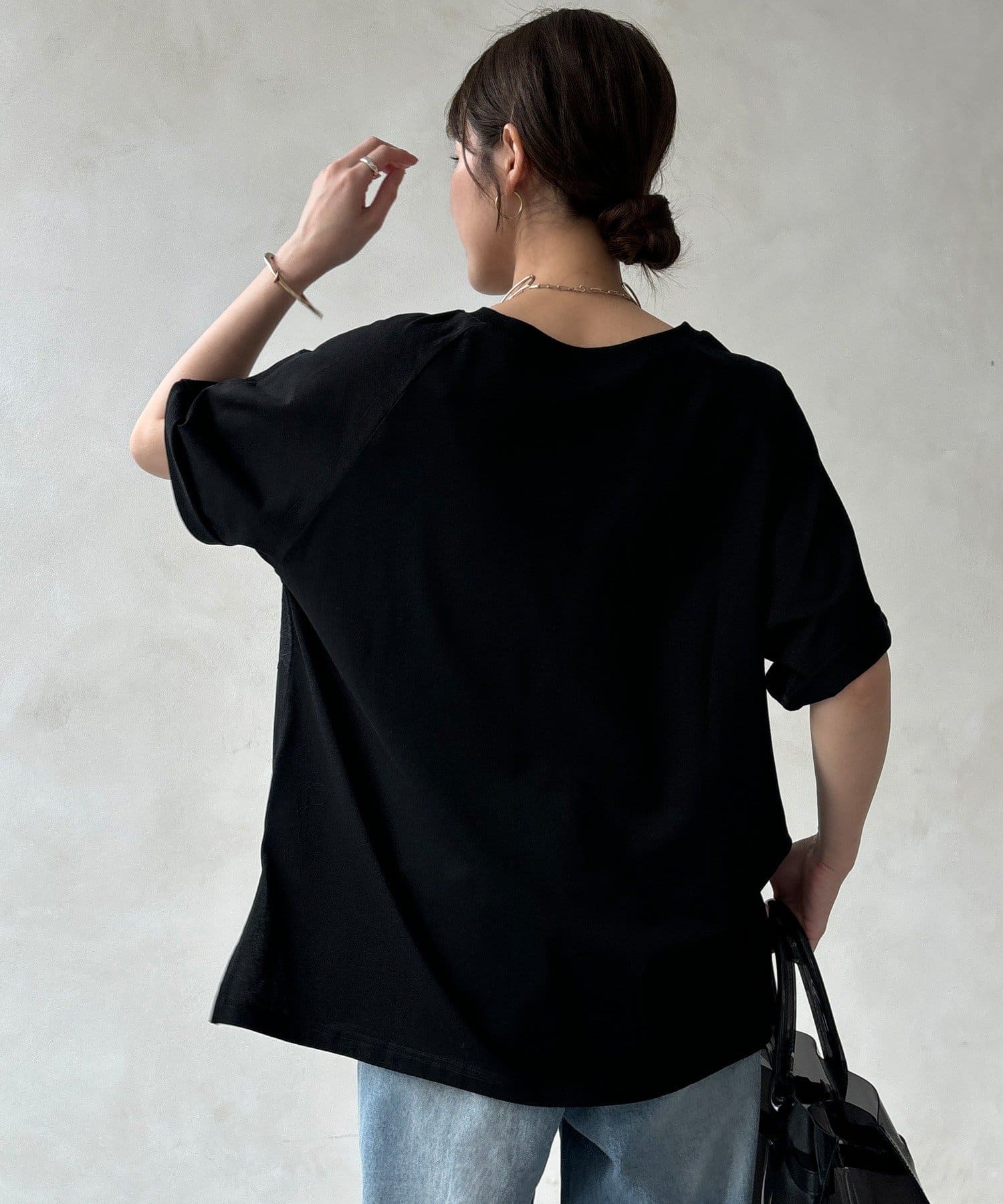 DOUDOU(ドゥドゥ) 【WEB限定】ロゴ×レースTEE
