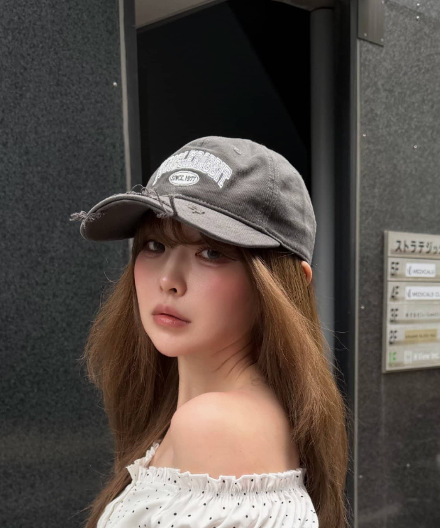 RAY CASSIN(レイカズン) ロゴ入りキャップ