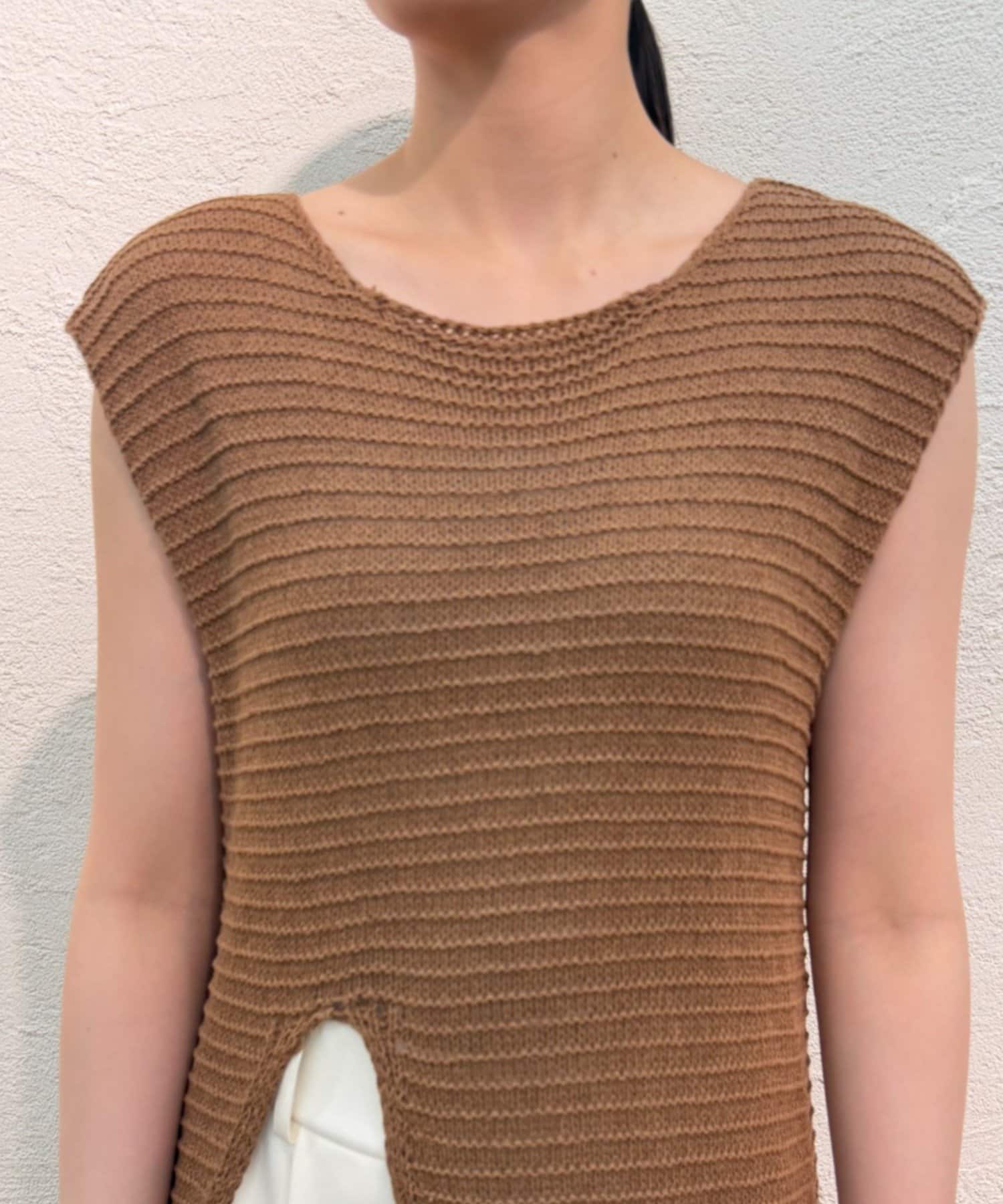 LOUNGEDRESS(ラウンジドレス) ハイスリットニットワンピース