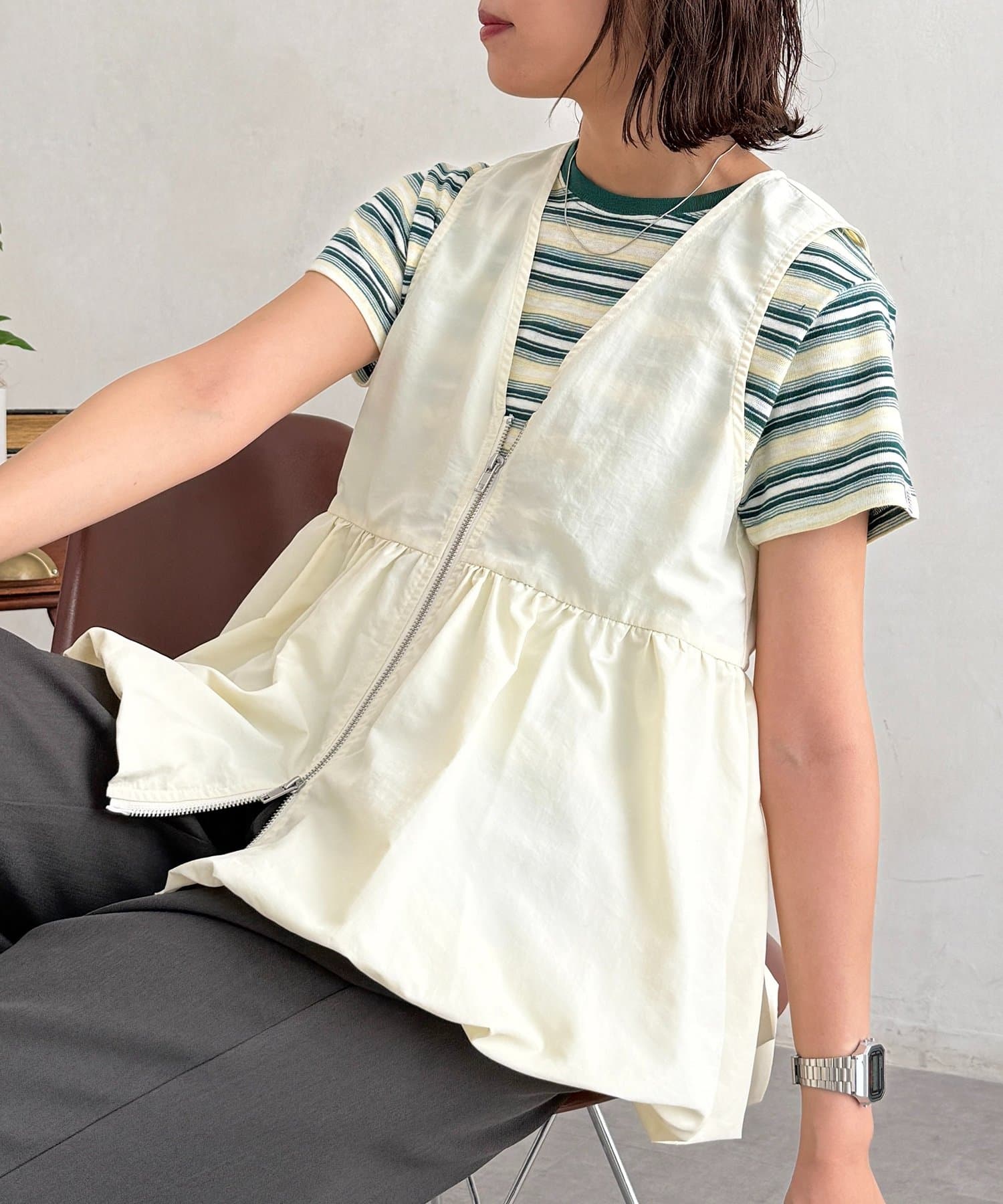 CPCM(シーピーシーエム) ナイロンバルーンベスト