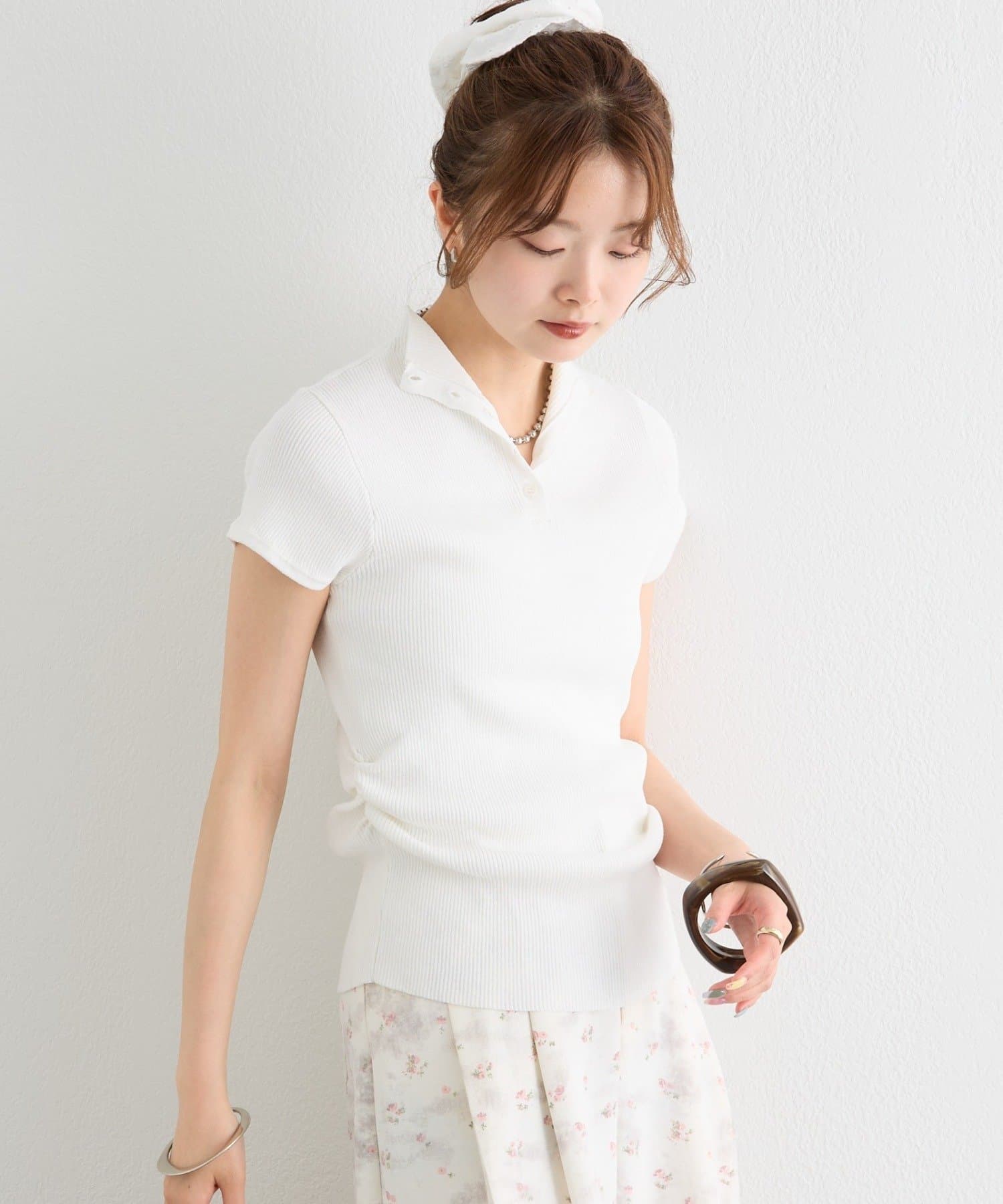 mystic(ミスティック) 【4/24(FRI) 12:00 START 】ハイネックフレンチリブニット