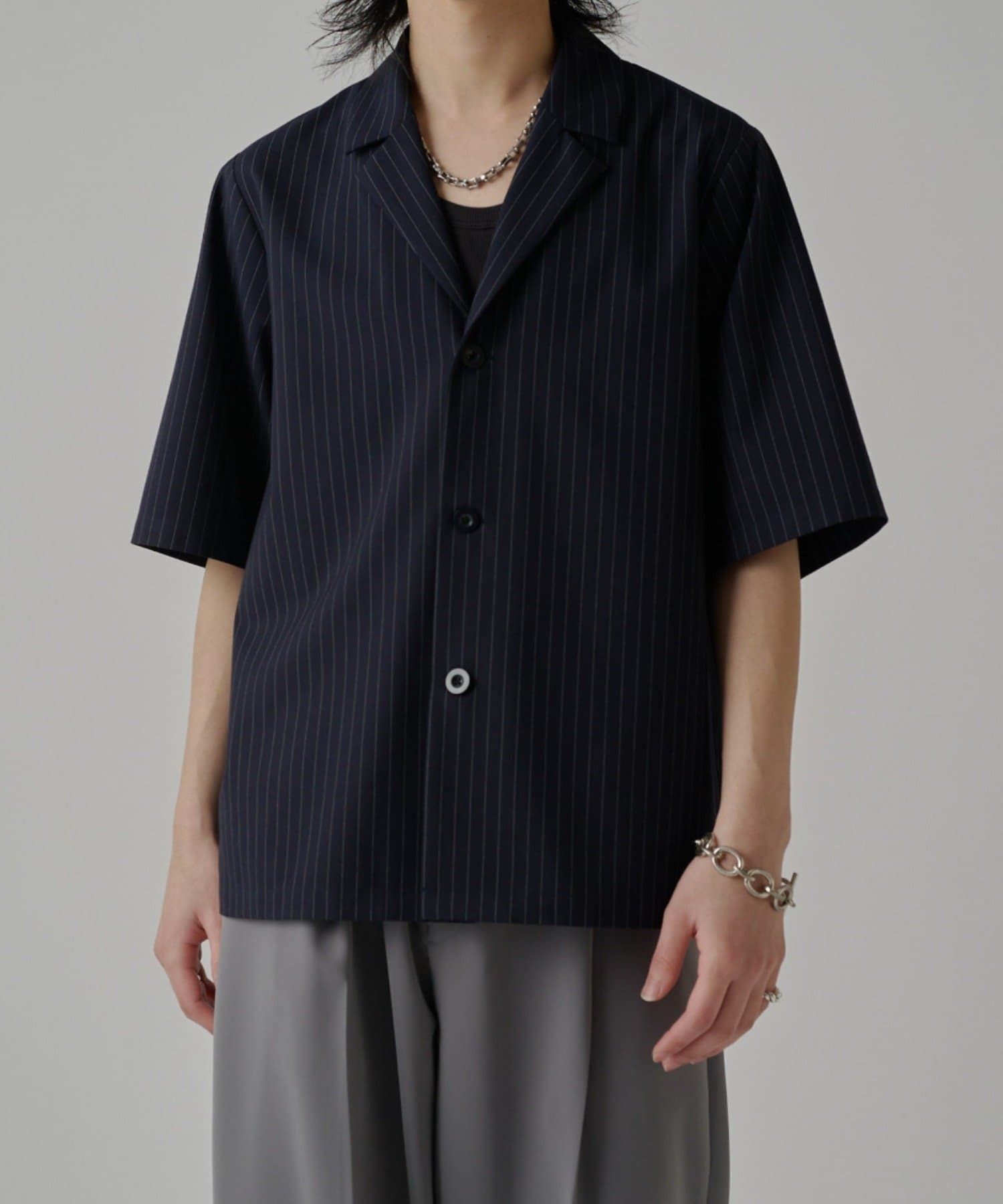 Lui's(ルイス) ファインTR半袖シャツジャケット