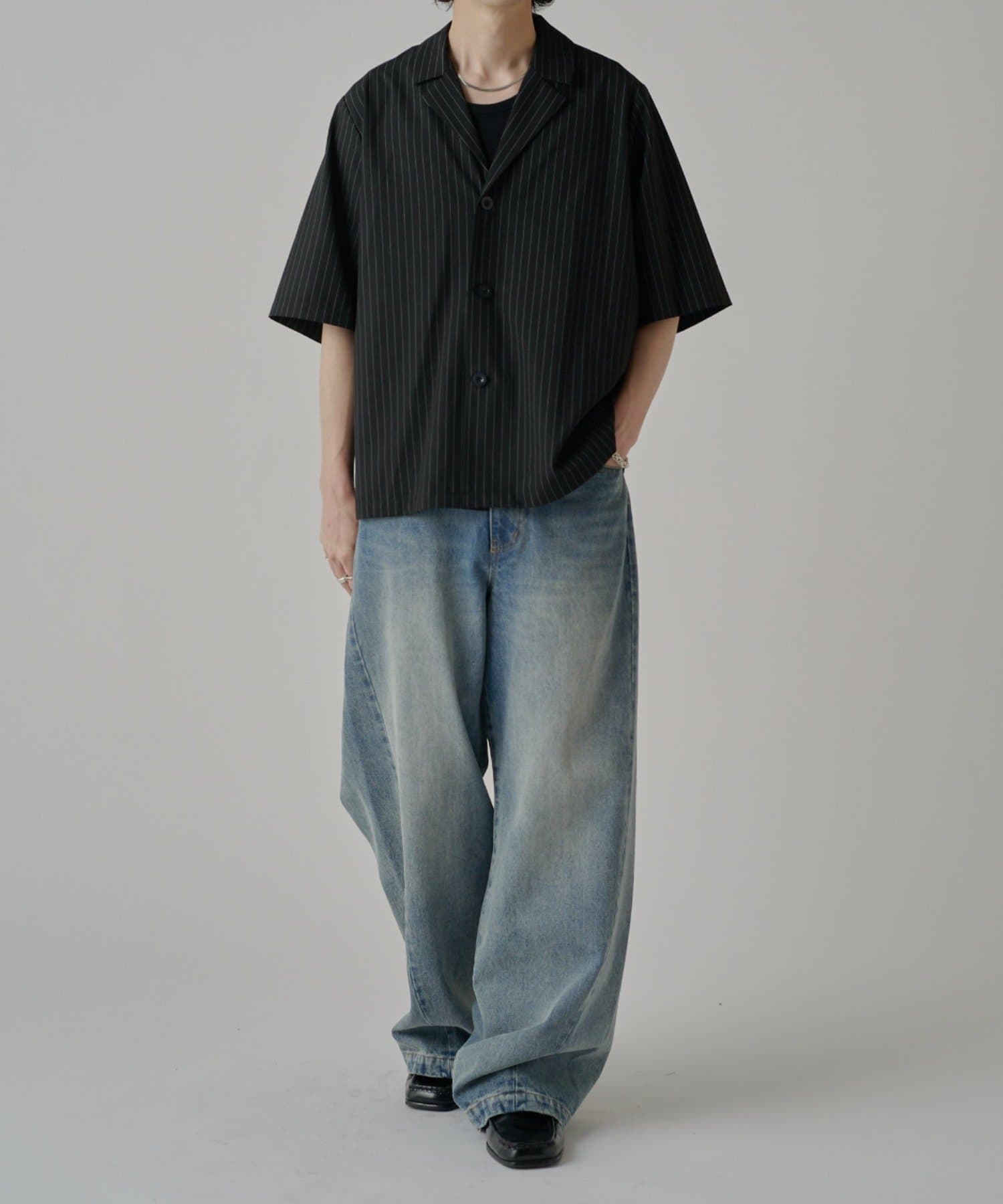 Lui's(ルイス) ファインTR半袖シャツジャケット