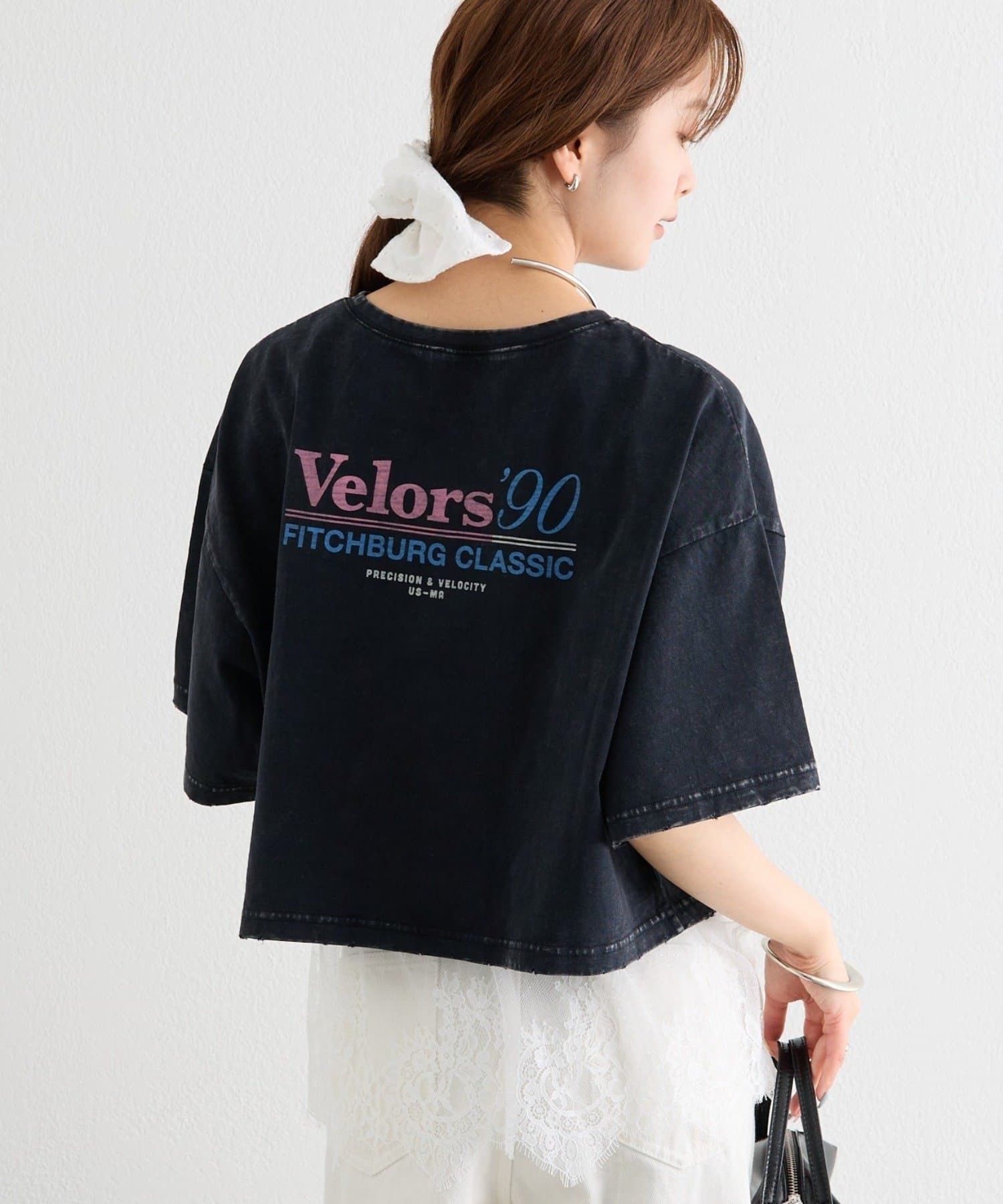 mystic(ミスティック) ピグメントショートTシャツ