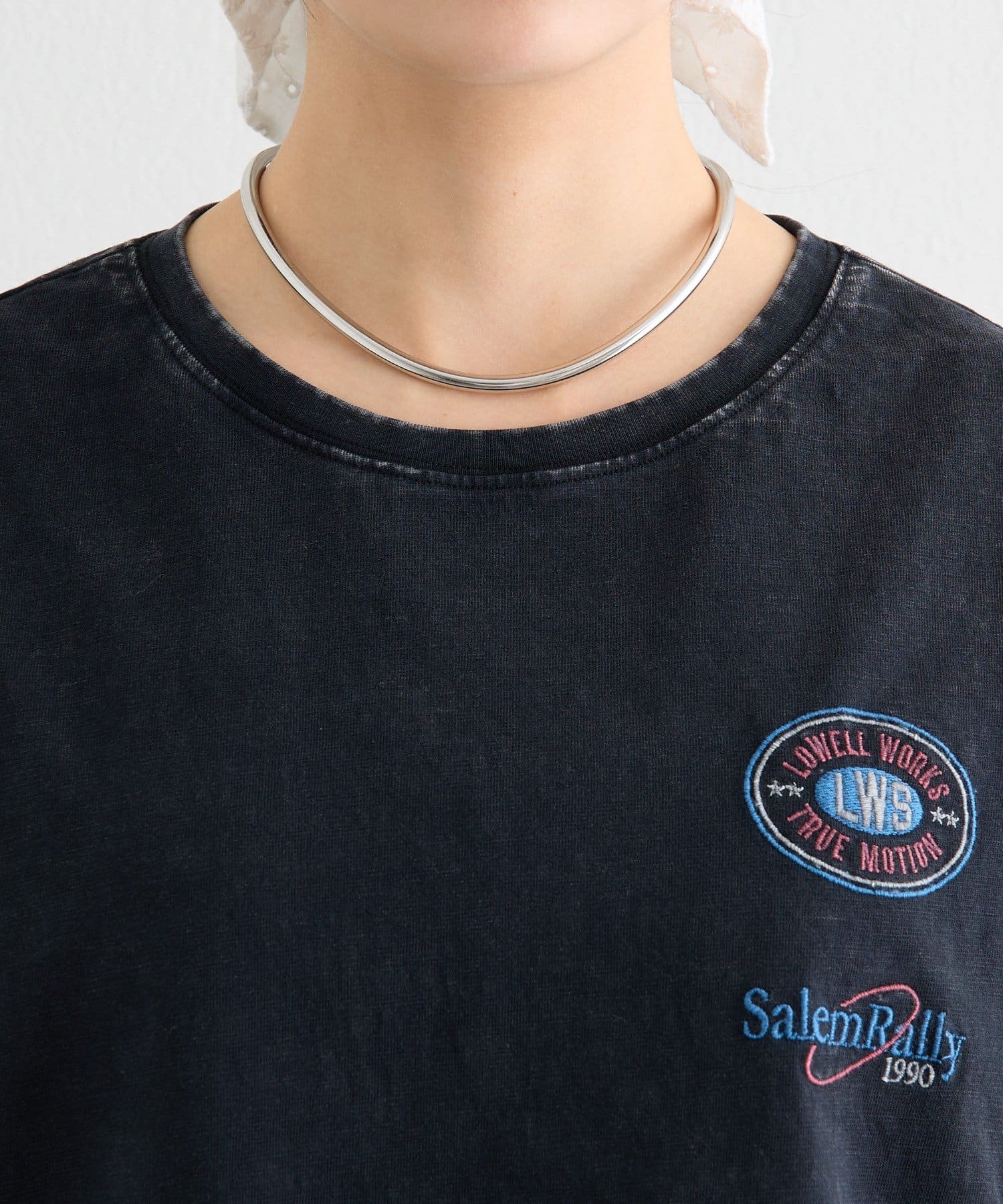 mystic(ミスティック) ピグメントショートTシャツ