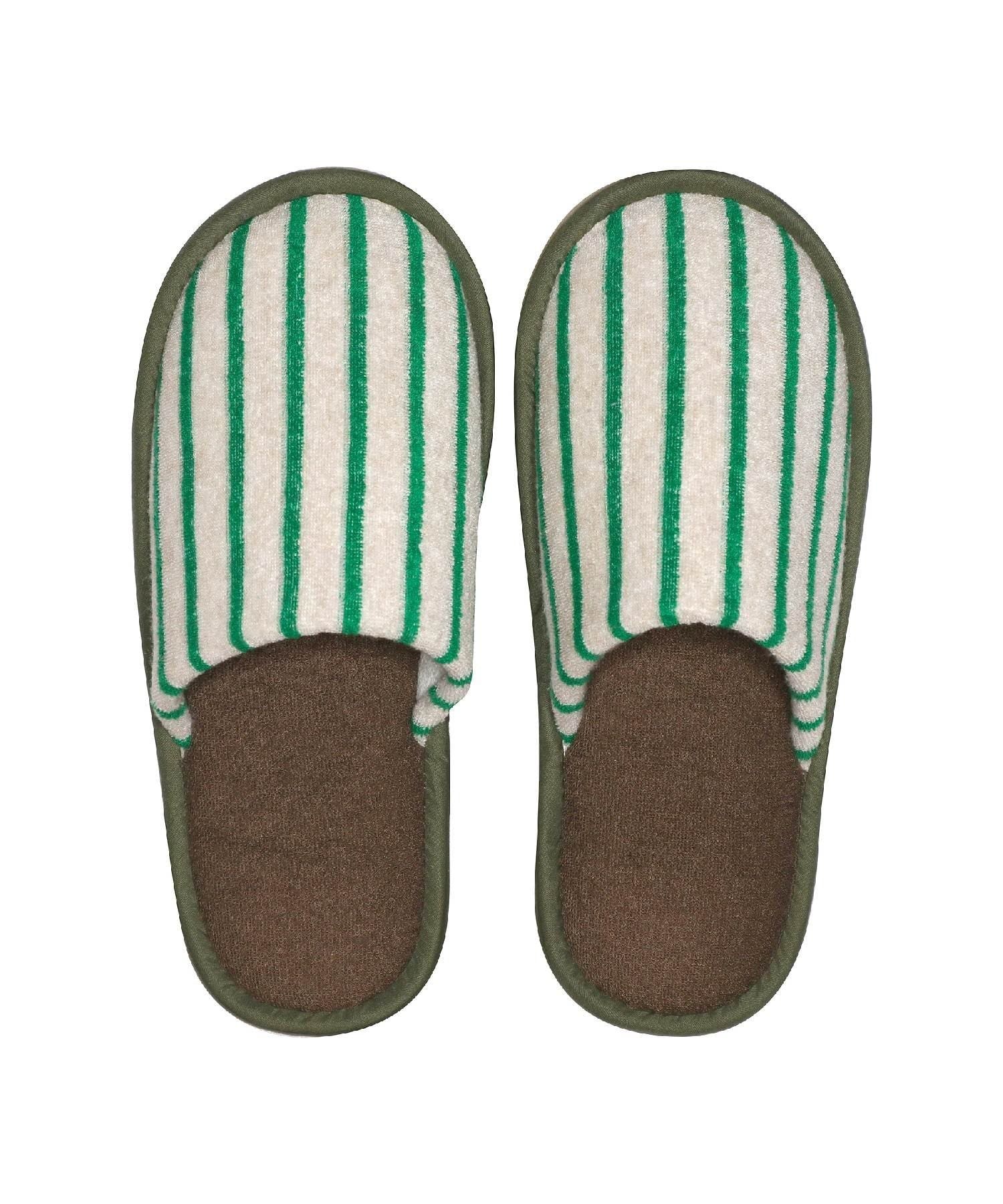 BIRTHDAY BAR(バースデイバー) パイルボーダースリッパ