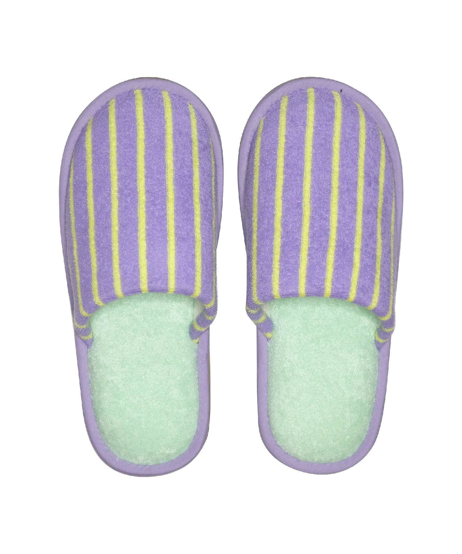 BIRTHDAY BAR(バースデイバー) パイルボーダースリッパ