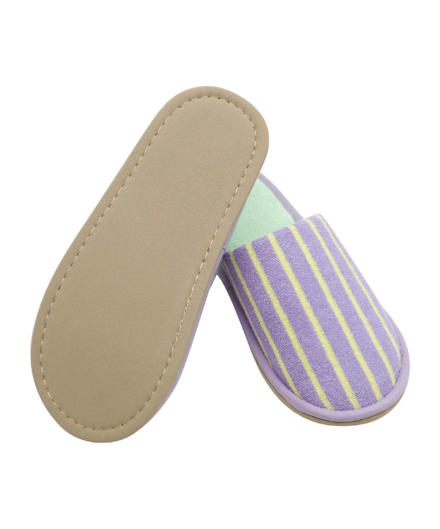 BIRTHDAY BAR(バースデイバー) パイルボーダースリッパ