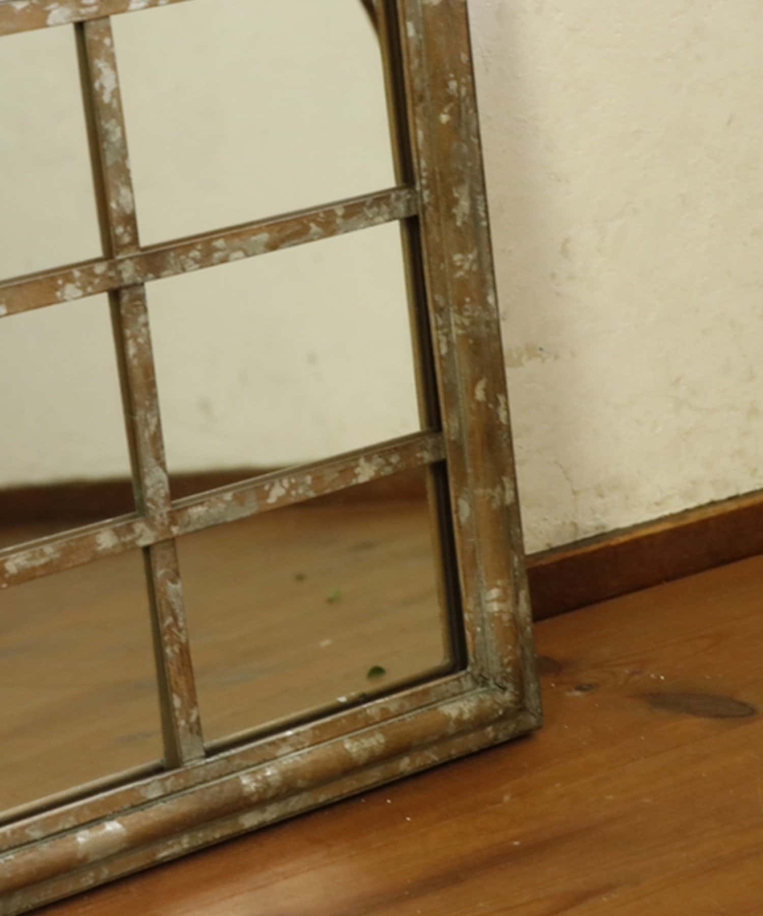 salut!(サリュ) 《WEB限定再入荷》アイアン窓型ミラー