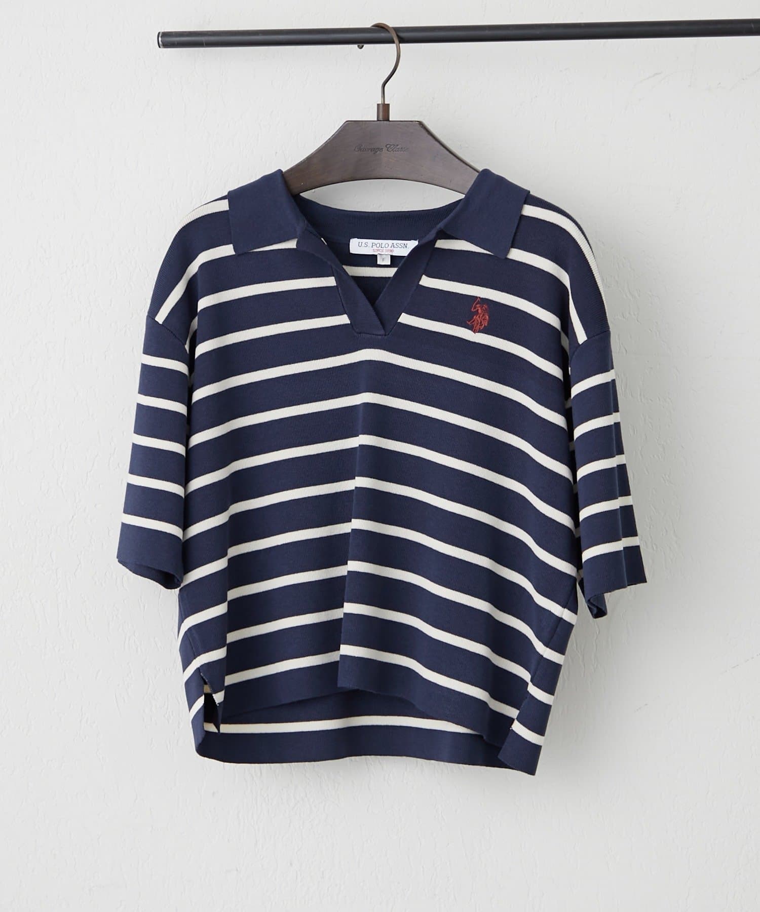 Remind me and forever(リマインドミーアンドフォーエバー) 【U.S. POLO ASSN. ×RMAF】スキッパープルオーバー