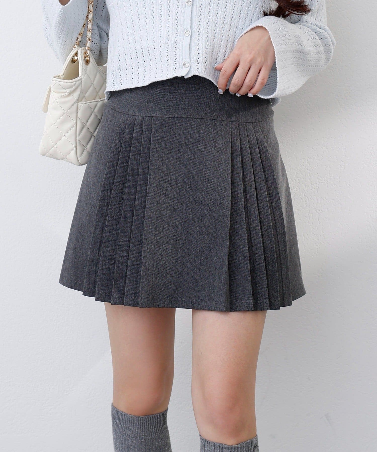 NICE CLAUP / OLIVE des OLIVE OUTLET(ナイスクラップ  / オリーブ デ オリーブ アウトレット) 【one after another】プレミアムツイードスカート