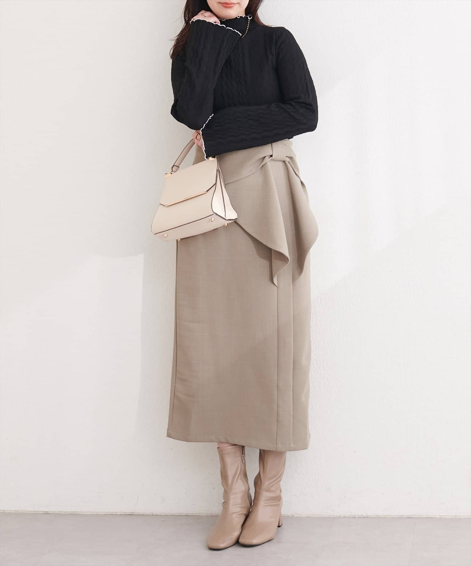 NICE CLAUP / OLIVE des OLIVE OUTLET(ナイスクラップ  / オリーブ デ オリーブ アウトレット) 【natural couture】プチハイメローニット