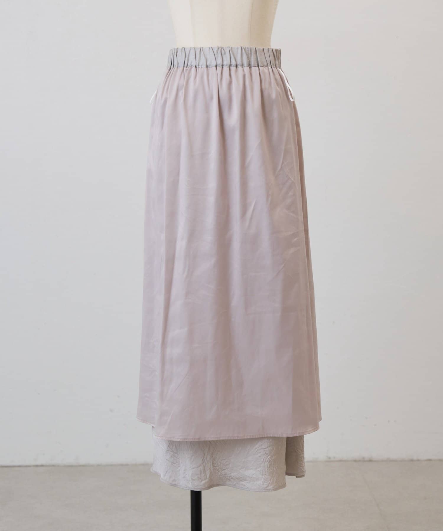 BEARDSLEY(ビアズリー) 《4/21(火)12:00予約開始》アセテートバイヤススカート《FRIPIER》