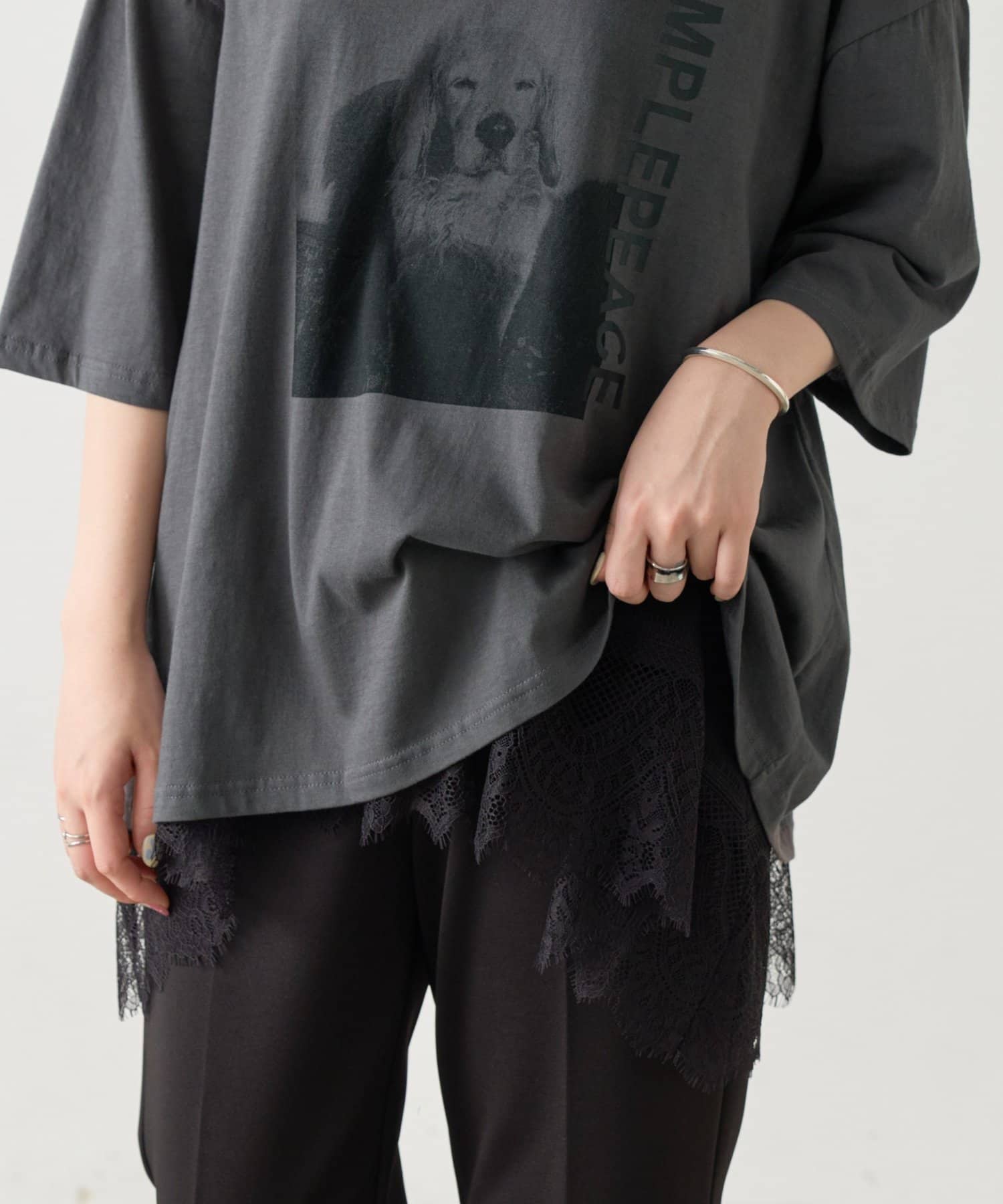 BEARDSLEY(ビアズリー) 《4/21(火)12:00予約開始》スソレースタンク《FRIPIER》