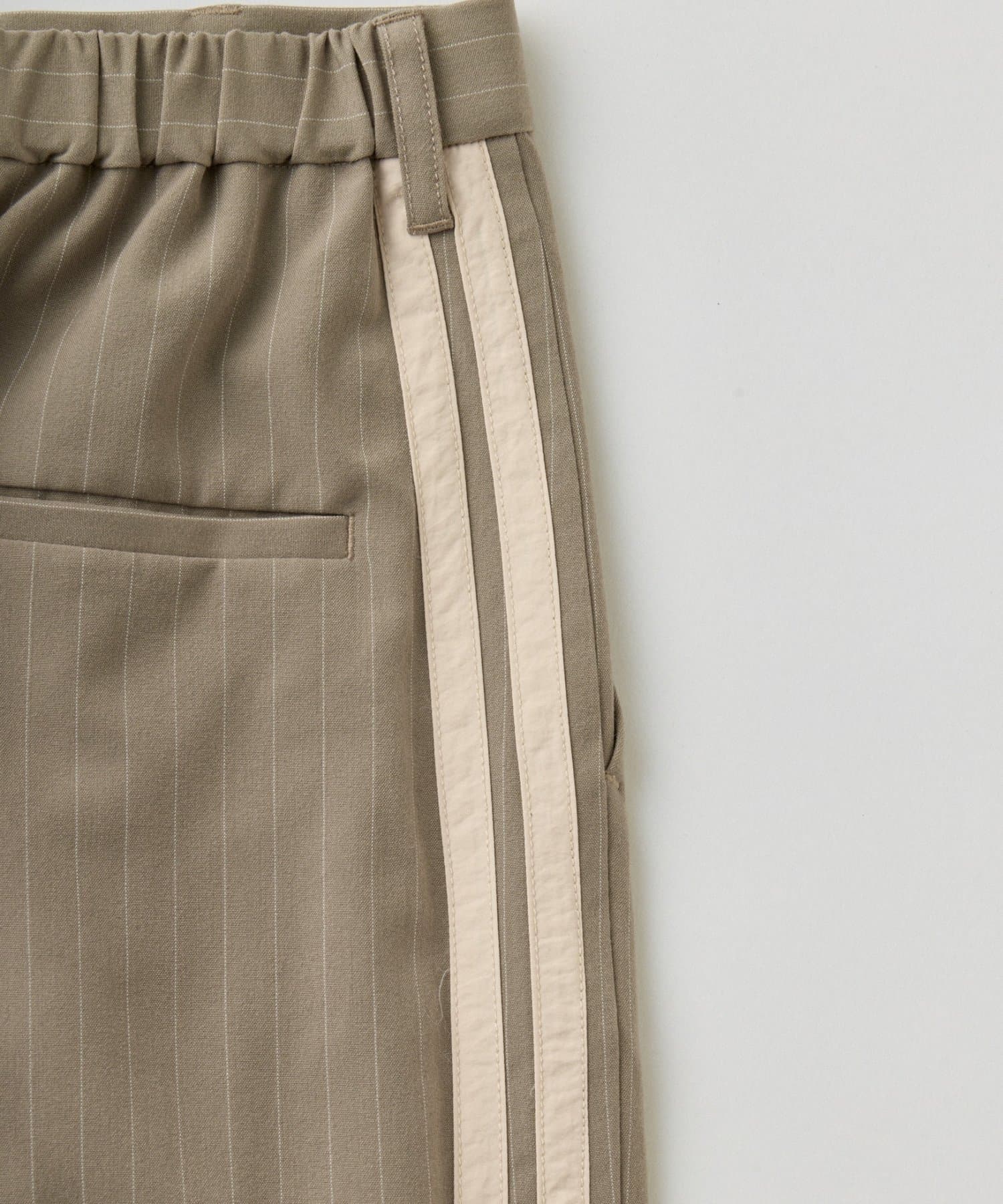 CIAOPANIC TYPY(チャオパニックティピー) 【UNISEX】タックボリュームワイドスラックスパンツ/サイドラインスラックス