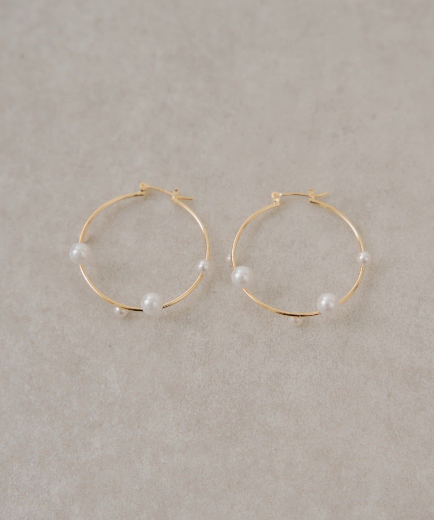 Chico(チコ) パールデザインフープピアス