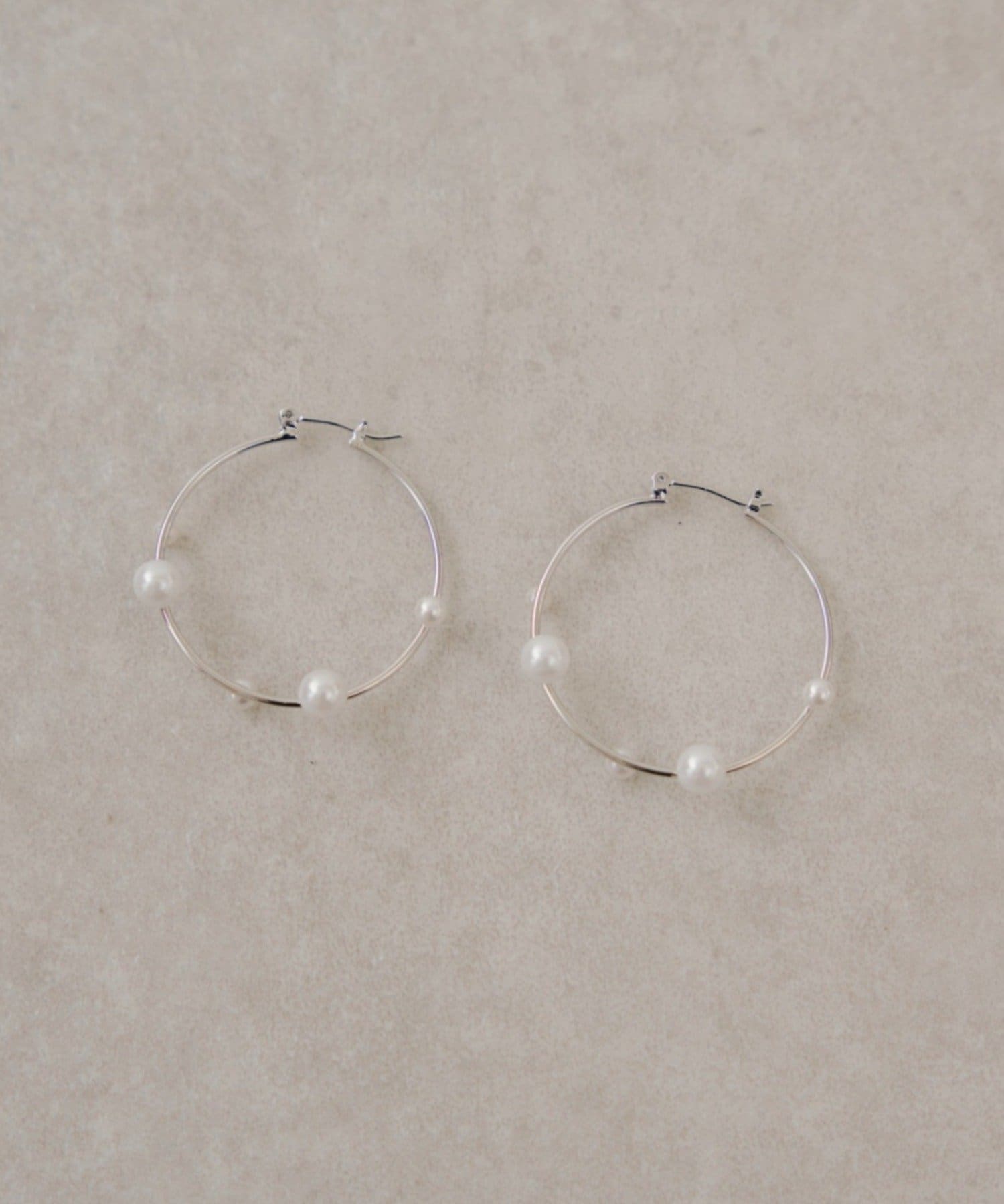 Chico(チコ) パールデザインフープピアス