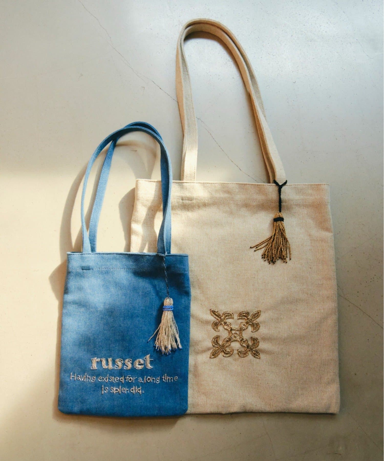 russet(ラシット) ［2026 Autumn collection］【インド刺繍】トートバッグ