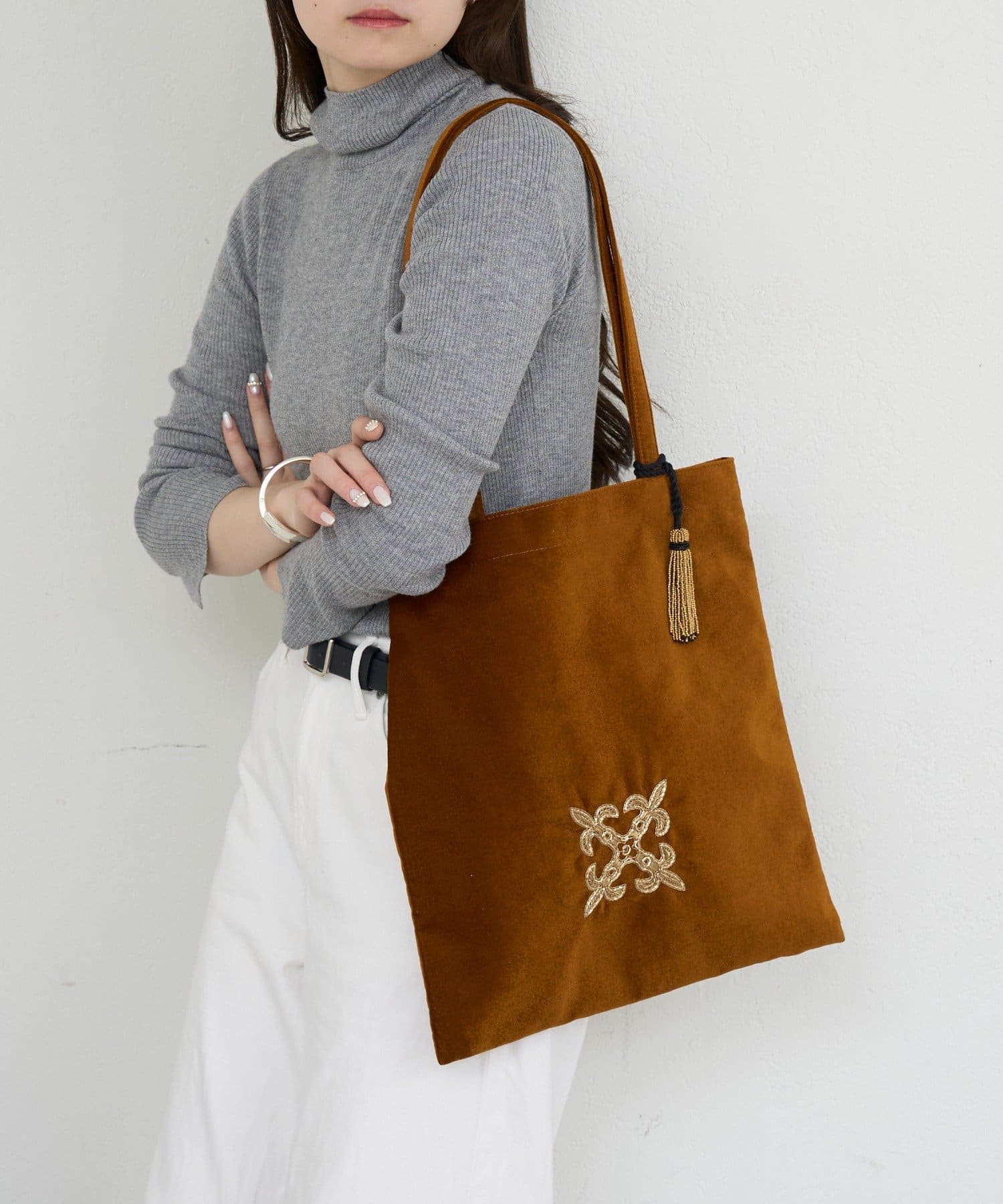 russet(ラシット) ［2026 Autumn collection］【インド刺繍】トートバッグ