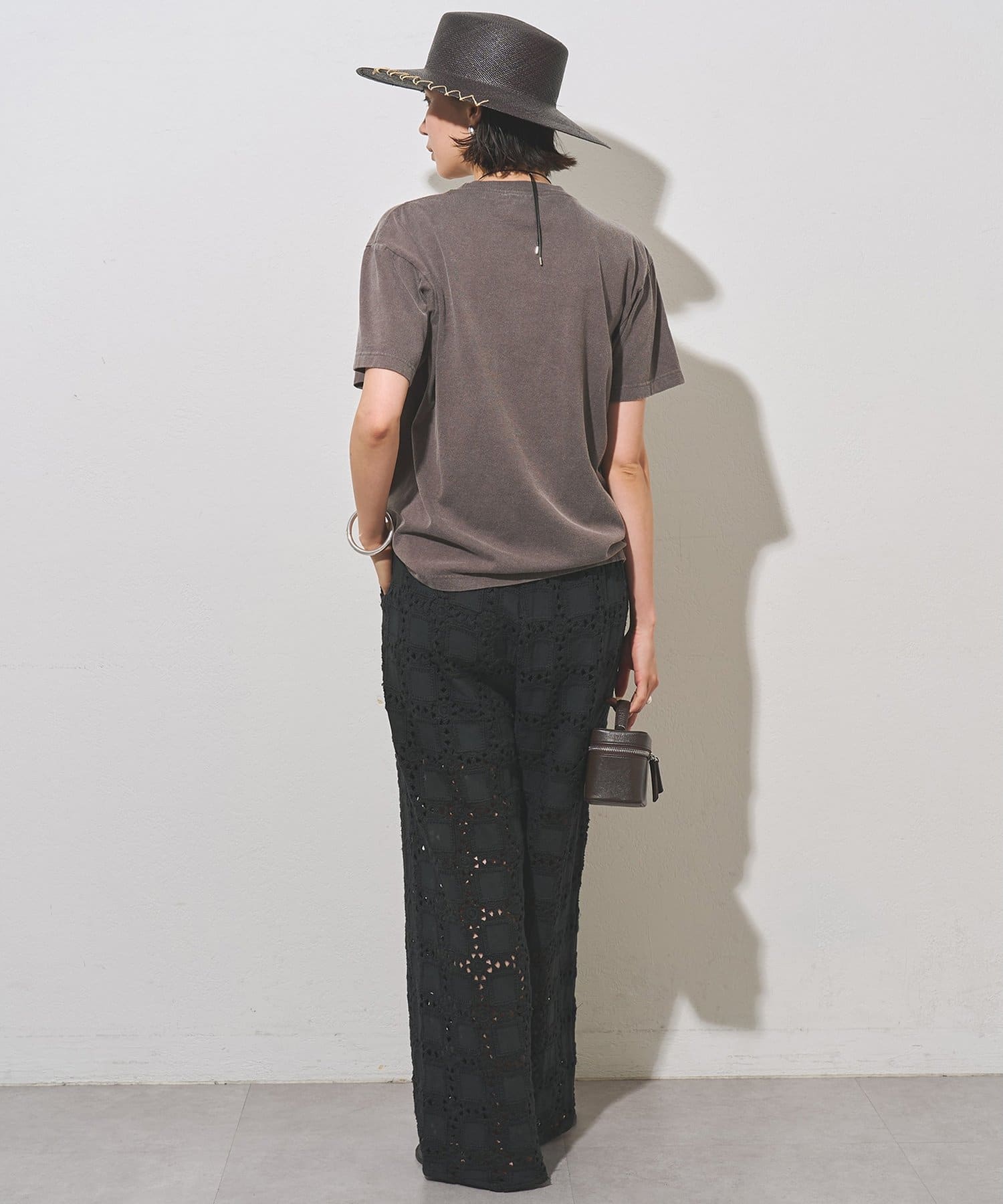 Whim Gazette(ウィム ガゼット) フロントナンバーTシャツ