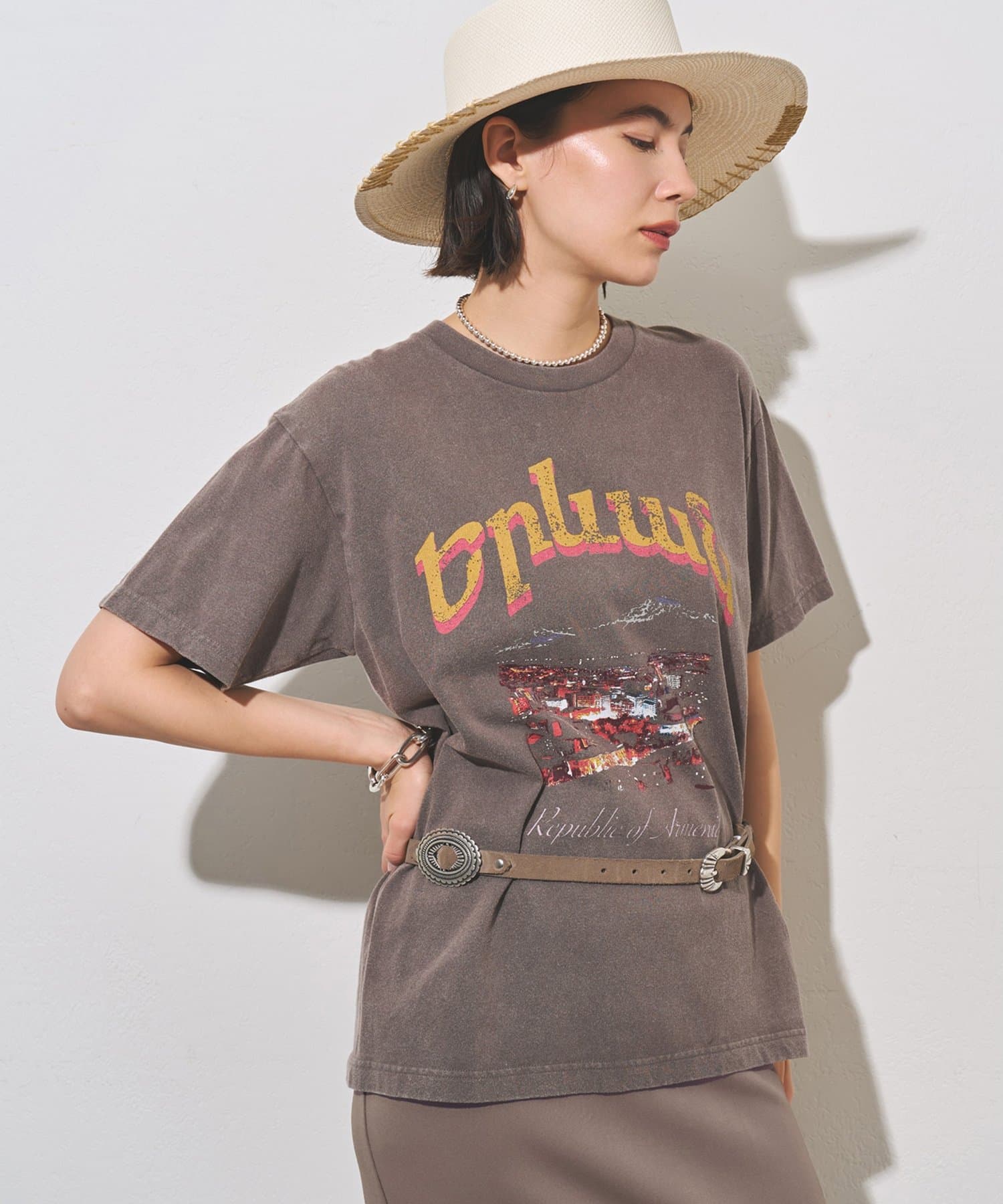 Whim Gazette(ウィム ガゼット) 夜景Tシャツ