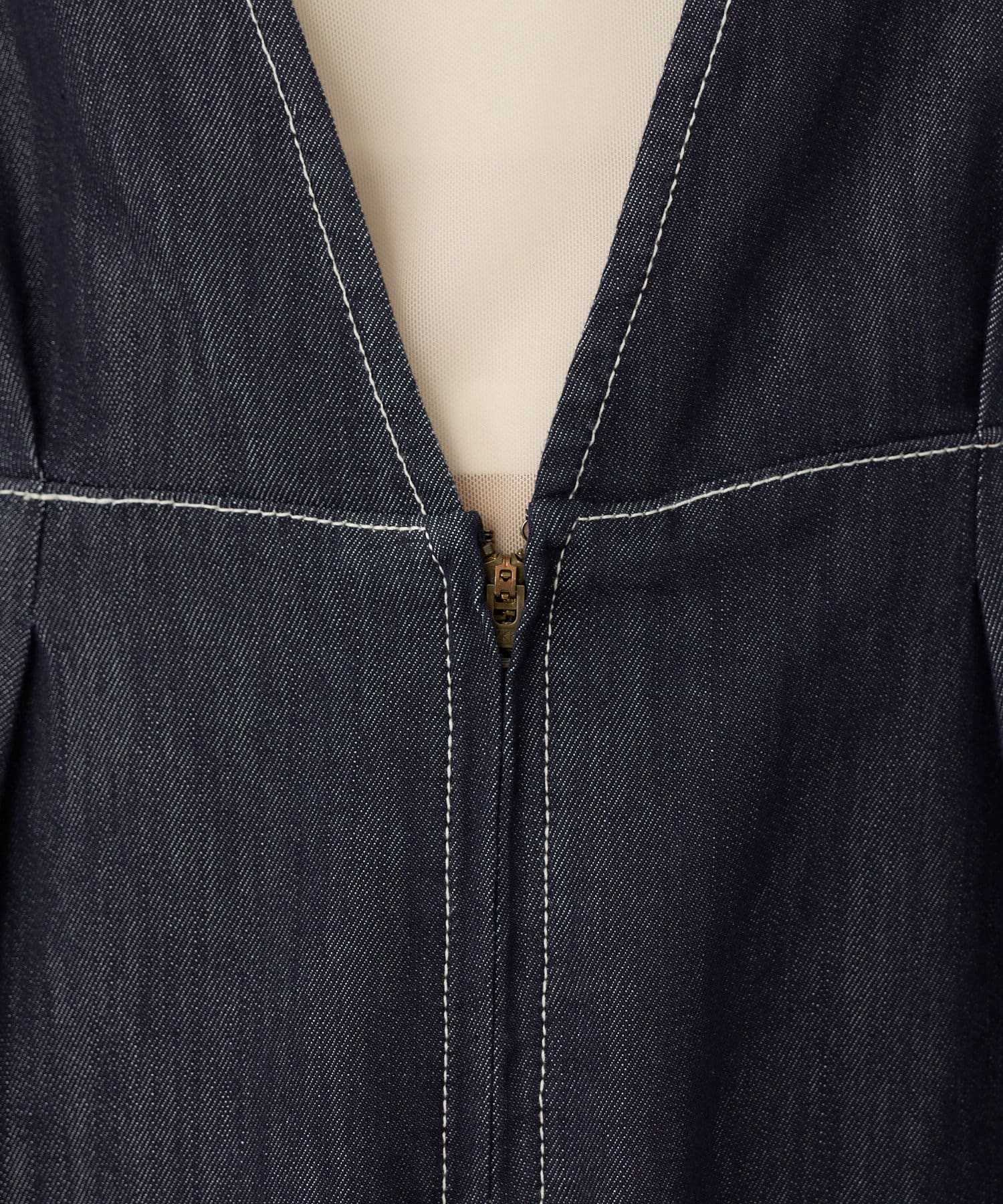 Omekashi(オメカシ) 半袖デニムオールインワン