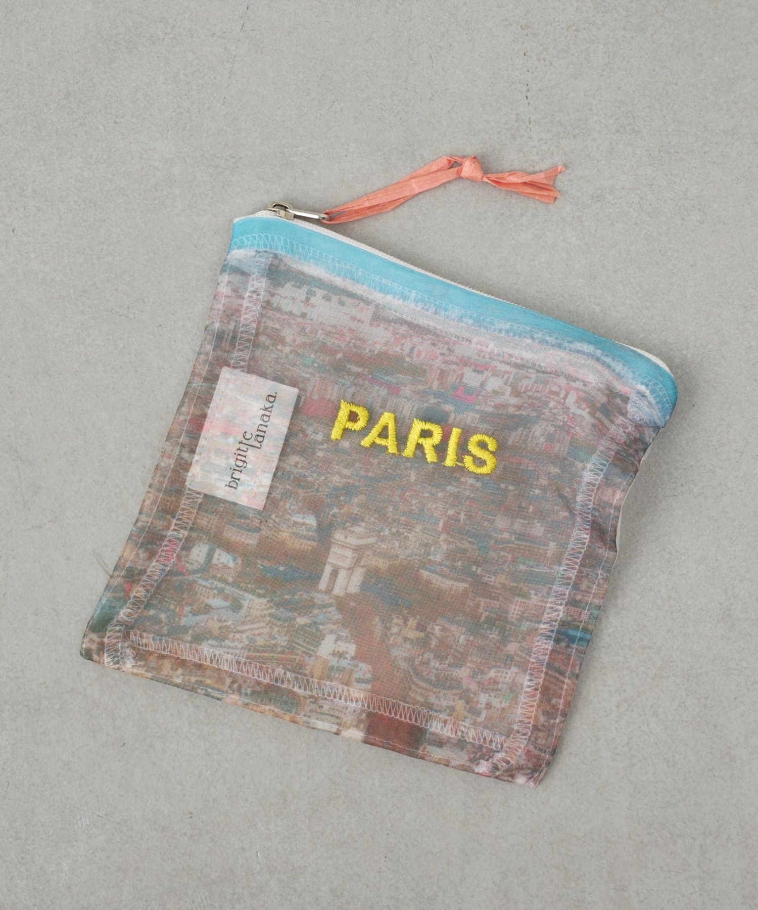 BEARDSLEY(ビアズリー) オーガンジーポーチ・PARIS《BRIGITTE TANAKA》