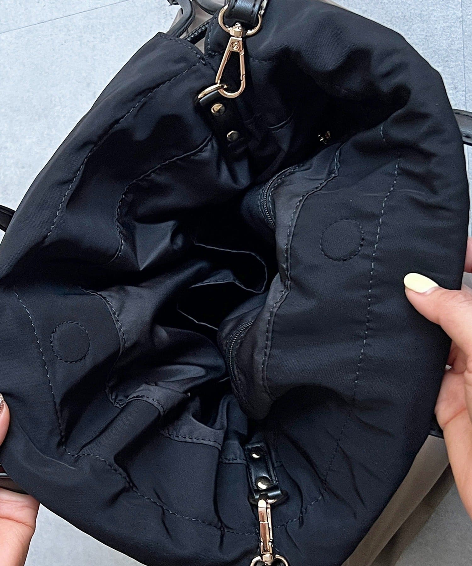 un dix cors(アンディコール) パイソンハンドルトート