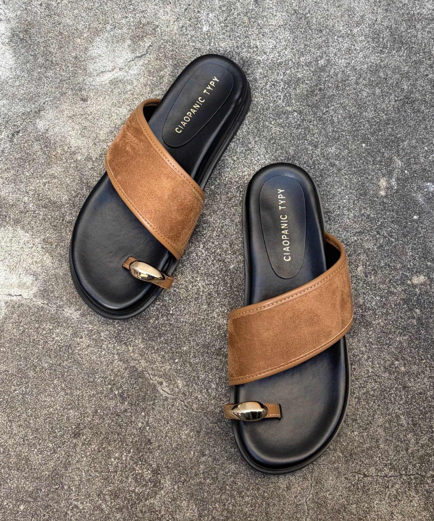 CIAOPANIC TYPY(チャオパニックティピー) :【S～XL展開】アソート柄サムリングサンダル