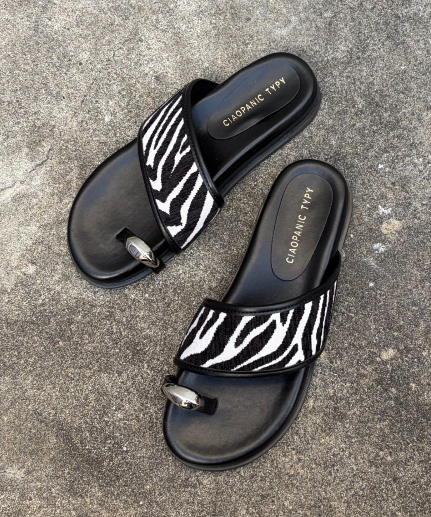 CIAOPANIC TYPY(チャオパニックティピー) :【S～L展開】アソート柄サムリングサンダル