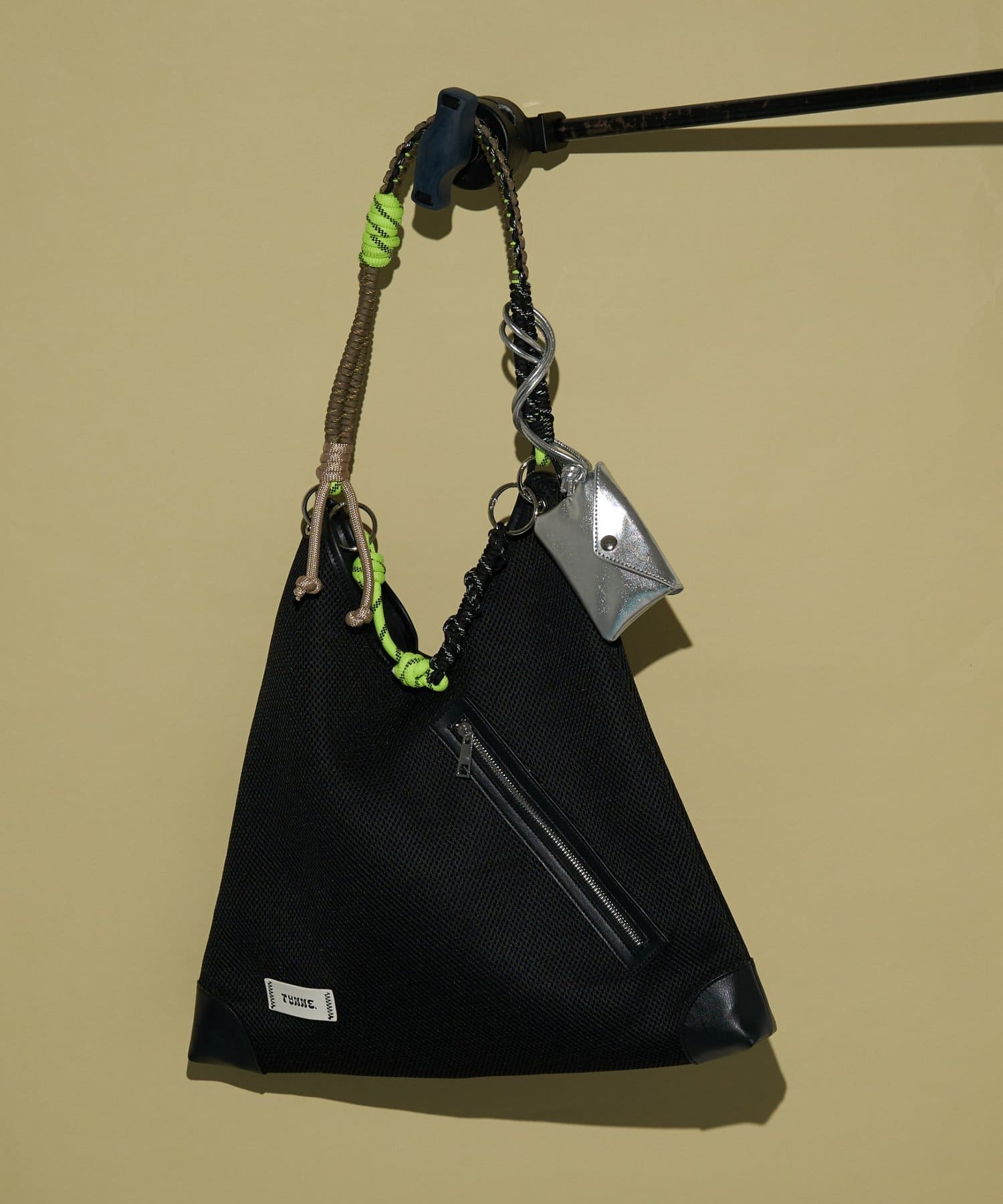 CIAOPANIC TYPY(チャオパニックティピー) :マルチウェイ配色メッシュトライアングルバッグ