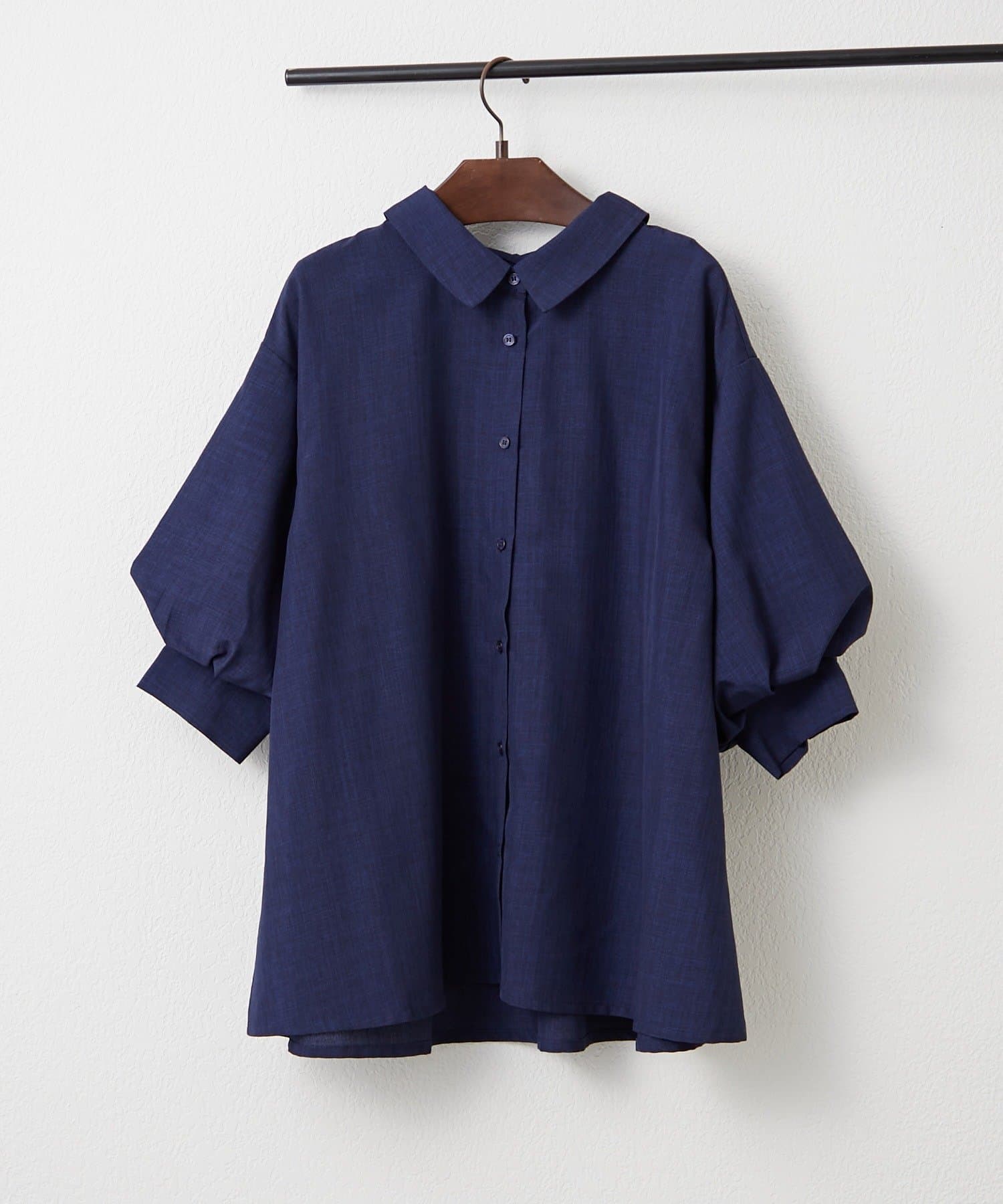 Remind me and forever(リマインドミーアンドフォーエバー) 【オフィスコーデにも】ボリューム袖ブラウス