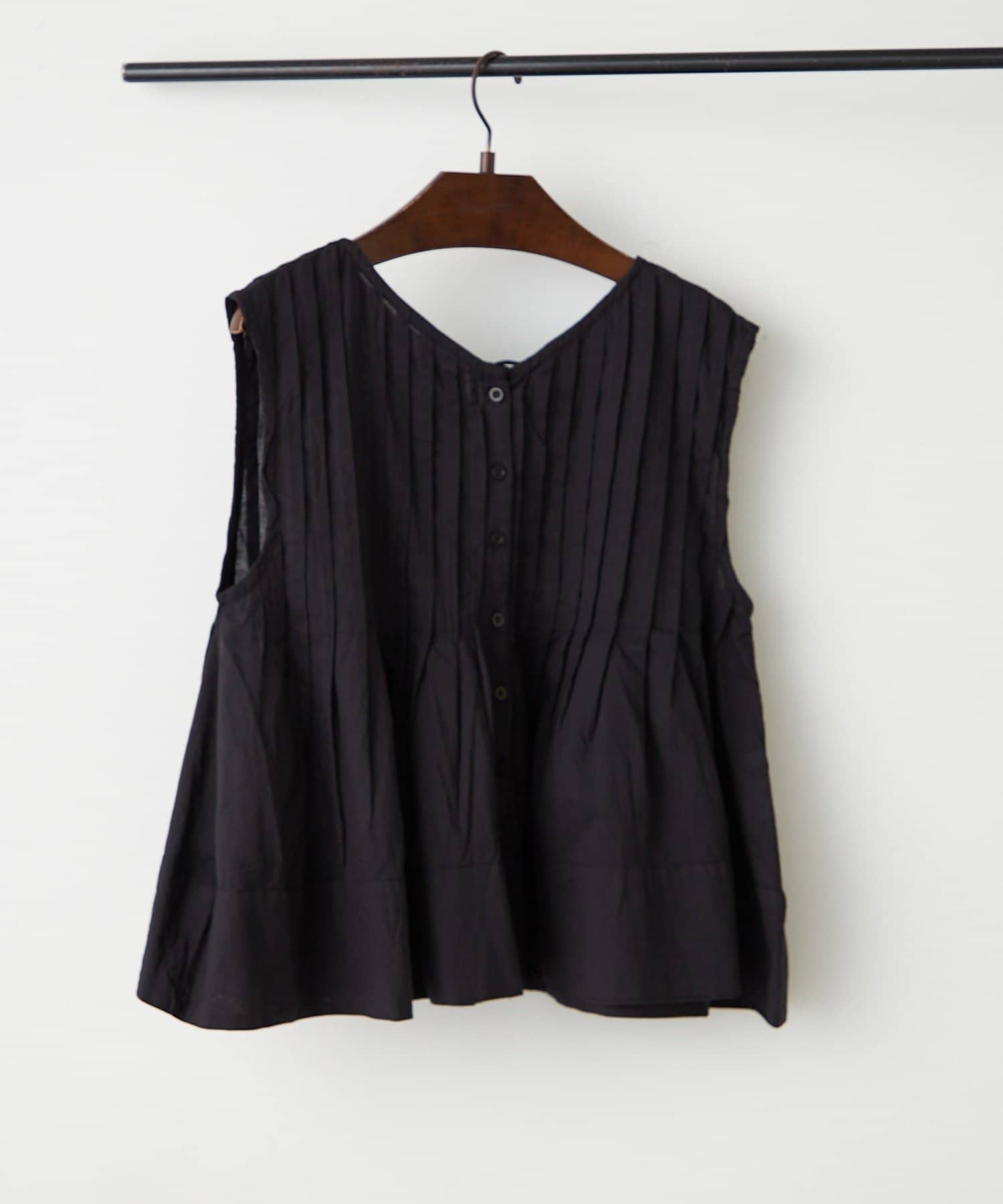 Remind me and forever(リマインドミーアンドフォーエバー) 【India series】【NAO】プリーツ2WAYブラウス