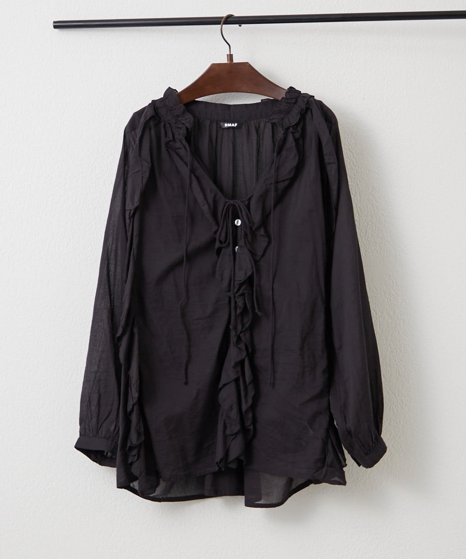 Remind me and forever(リマインドミーアンドフォーエバー) 【India series】夏も快適OTONAフリルブラウス