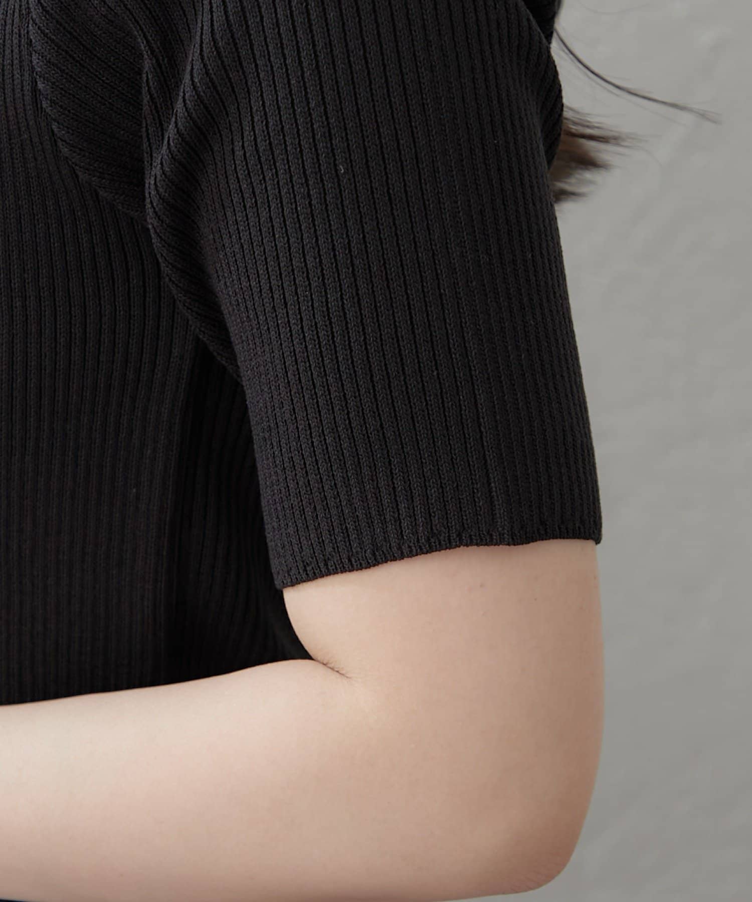 Remind me and forever(リマインドミーアンドフォーエバー) リブレイヤード風配色カーディガン