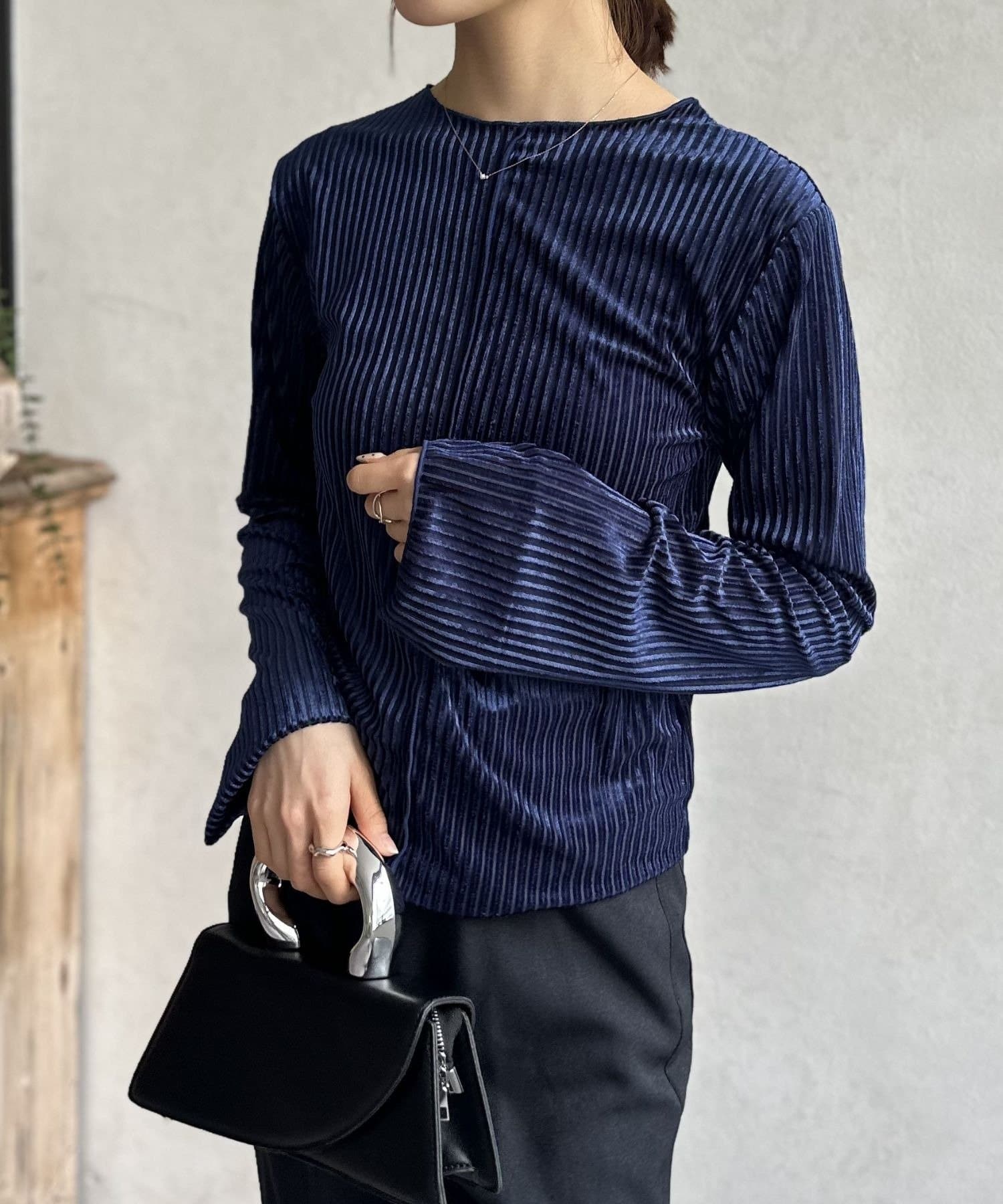 LOCUST(ローカスト) 【前後2way】クルーネックメロウトップス