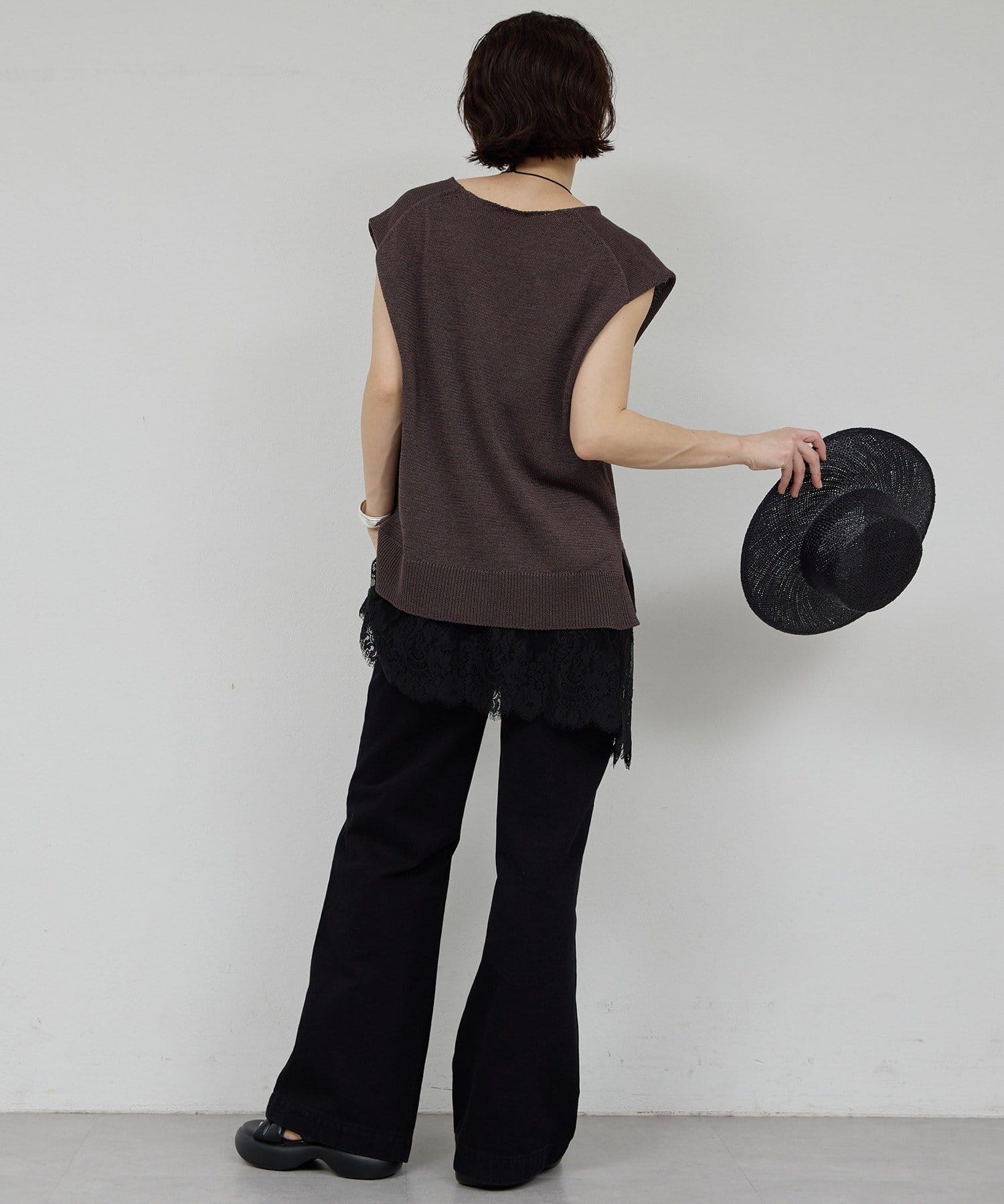 GALLARDAGALANTE(ガリャルダガランテ) コードレースキャミチュニック