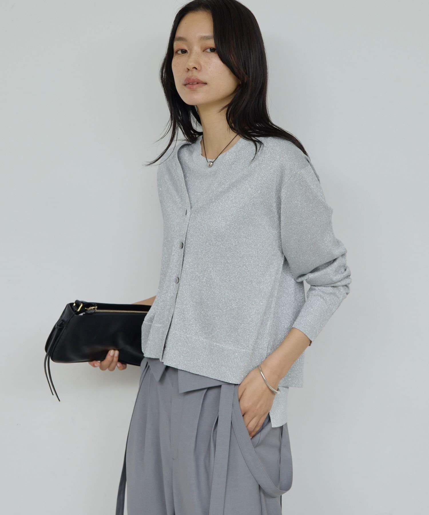 GALLARDAGALANTE(ガリャルダガランテ) 【アンサンブル対応】アイシーカーディガン