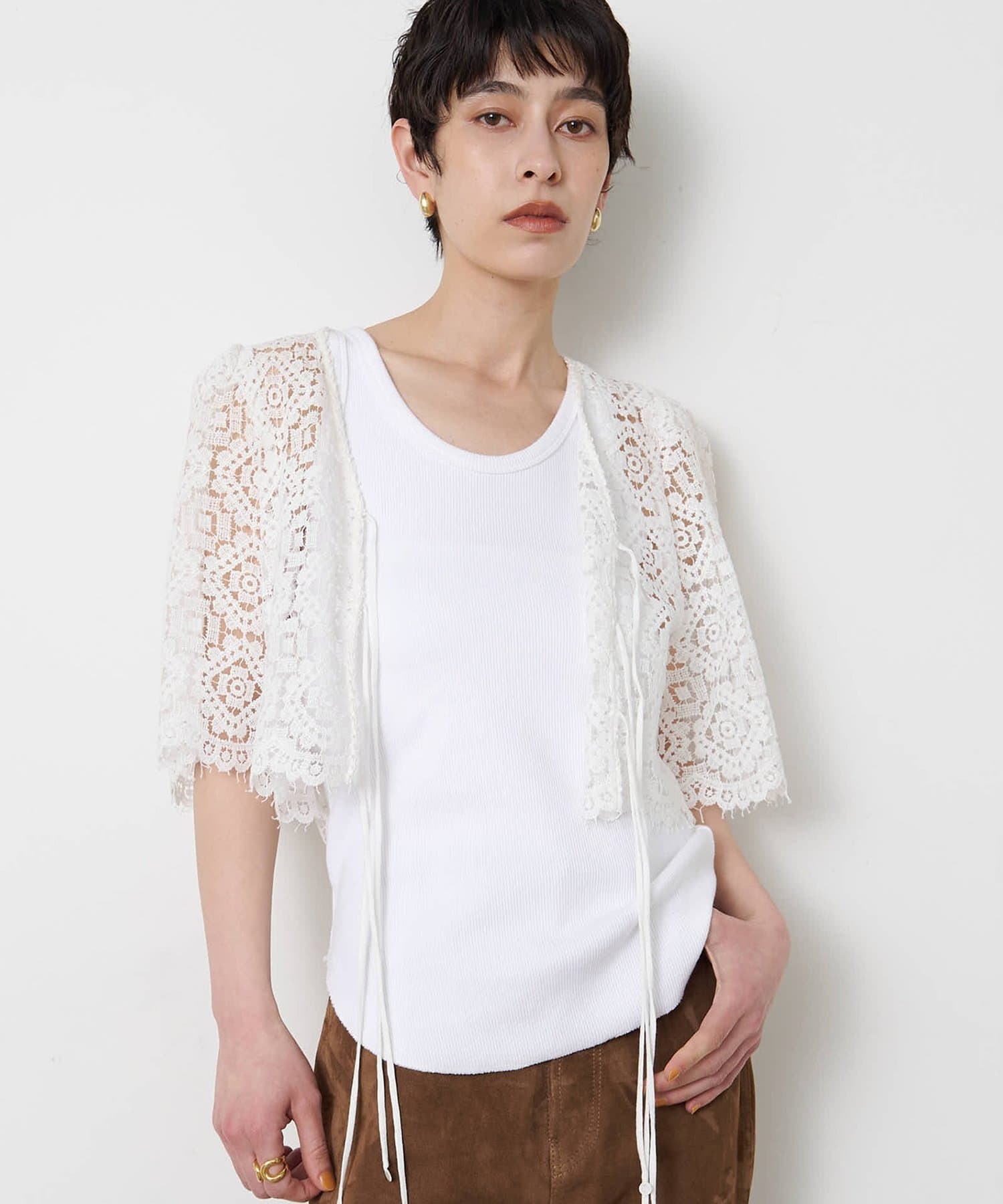 Whim Gazette(ウィム ガゼット) レースボレロ