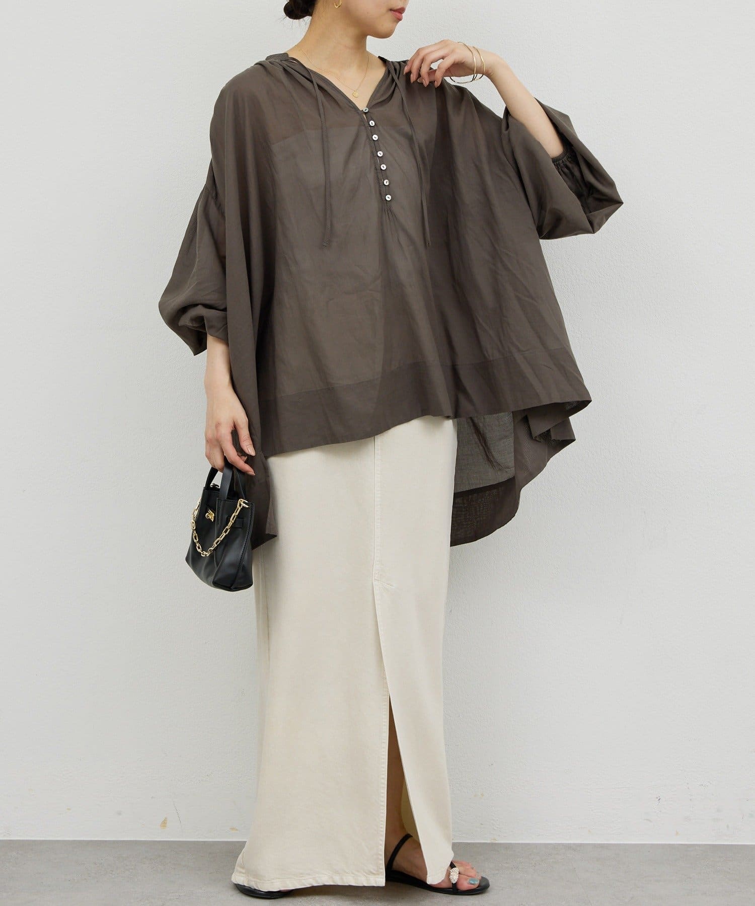 GALLARDAGALANTE(ガリャルダガランテ) 【4/24(金)12:00予約開始】【一枚で華やぐ】ローンチュニック