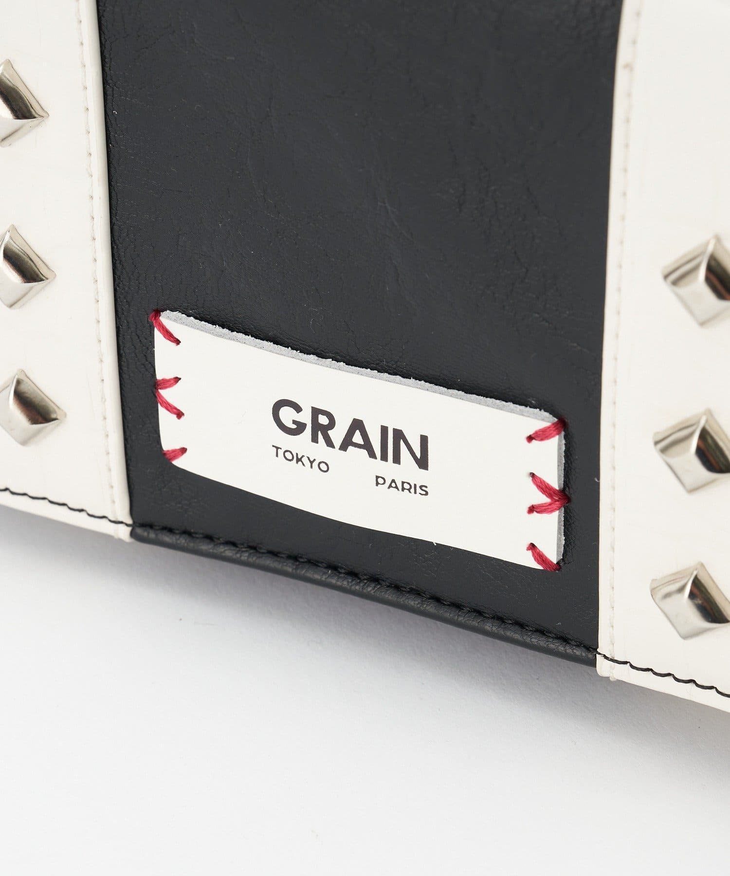 CIAOPANIC(チャオパニック) 【GRAIN/グレイン】クロココンビスタッズミニショルダーバッグ