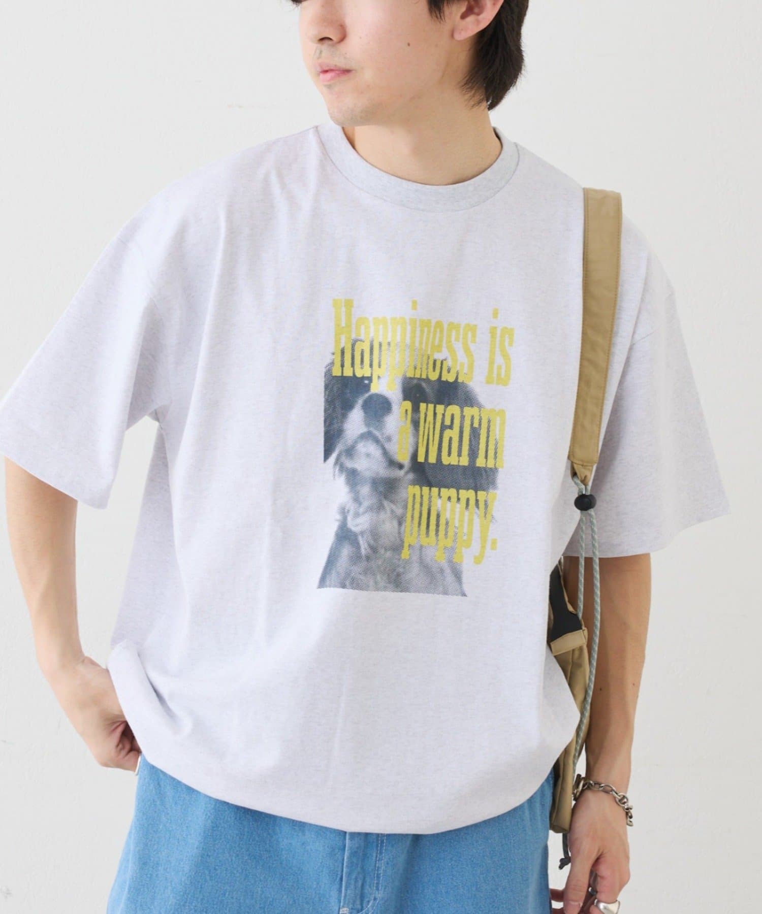 CIAOPANIC TYPY(チャオパニックティピー) 【UNISEX】【プラスサイズあり】DOG＆CATアソートロゴプリントTee