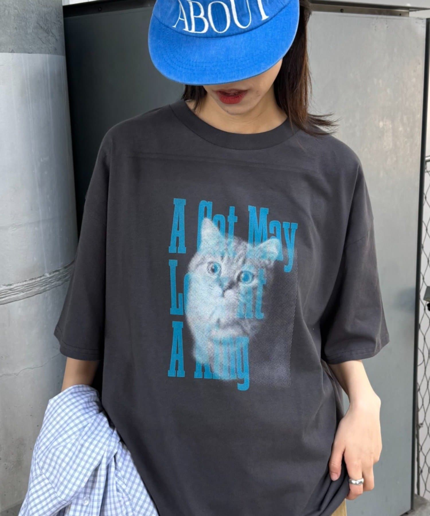 CIAOPANIC TYPY(チャオパニックティピー) 【UNISEX】【プラスサイズあり】DOG＆CATアソートロゴプリントTee
