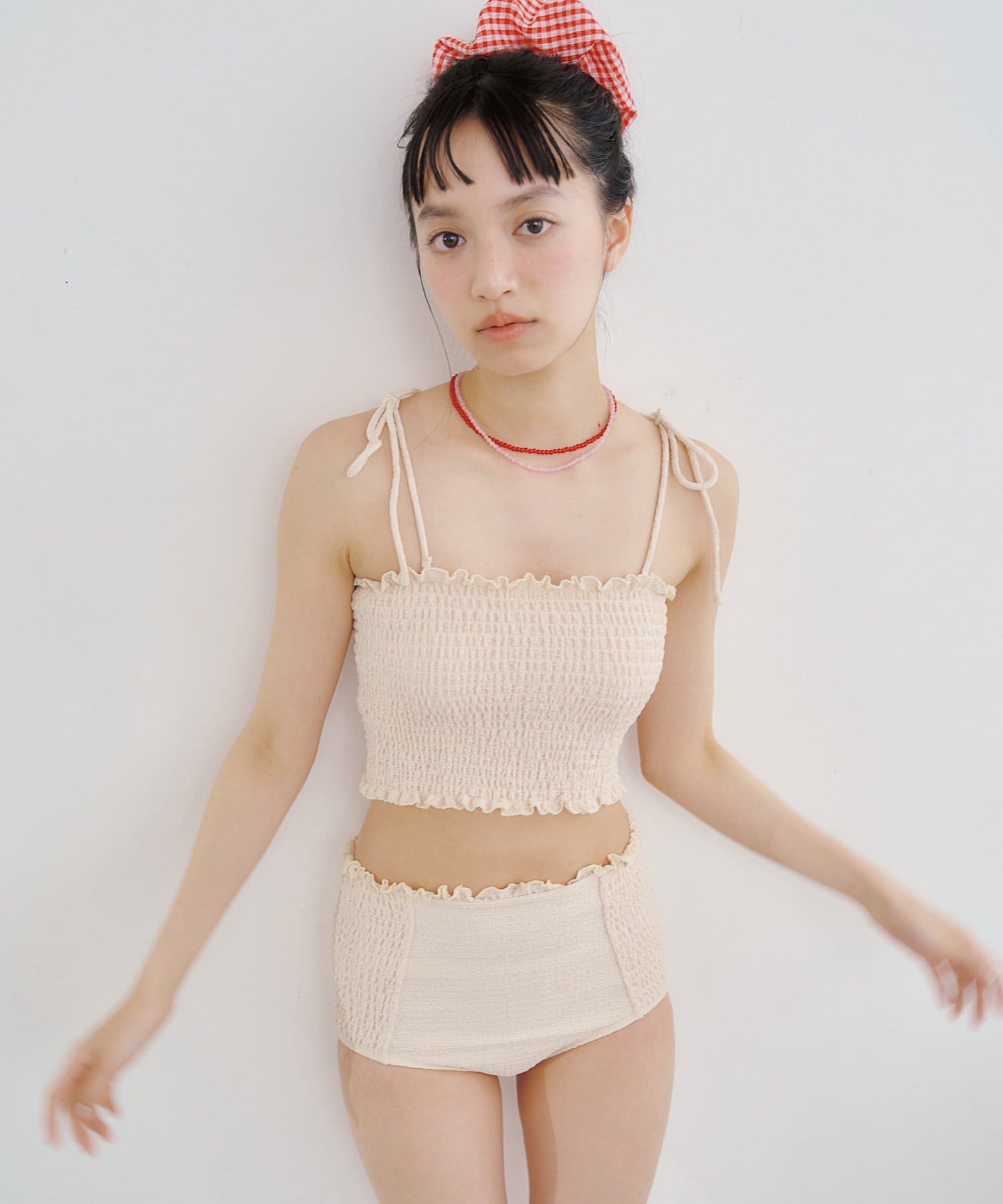 mystic(ミスティック) 【4/10(FRI) 12:00 予約START】《WEB限定》シャーリングスイムウェア