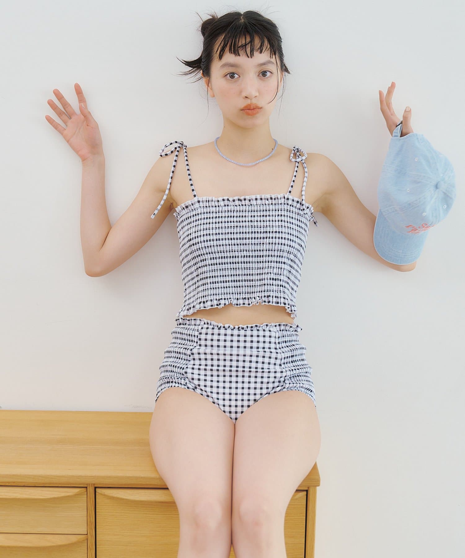 mystic(ミスティック) 【4/10(FRI) 12:00 予約START】《WEB限定》シャーリングスイムウェア