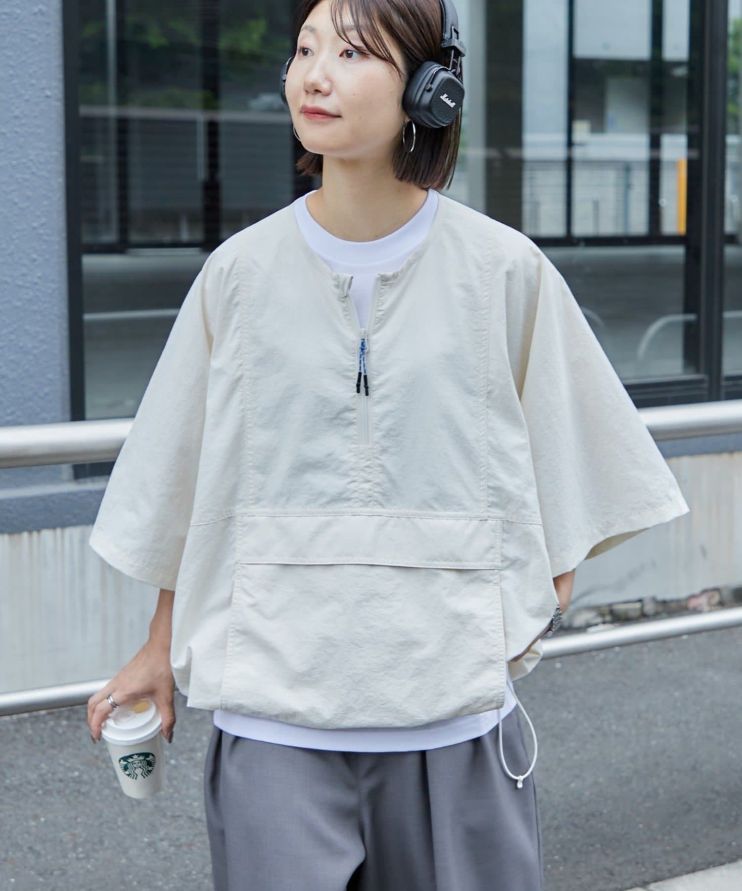 CIAOPANIC TYPY(チャオパニックティピー) 【Franklin Climbing/フランクリンクライミング】男女兼用/撥水/アノラックヘンリープルオーバー