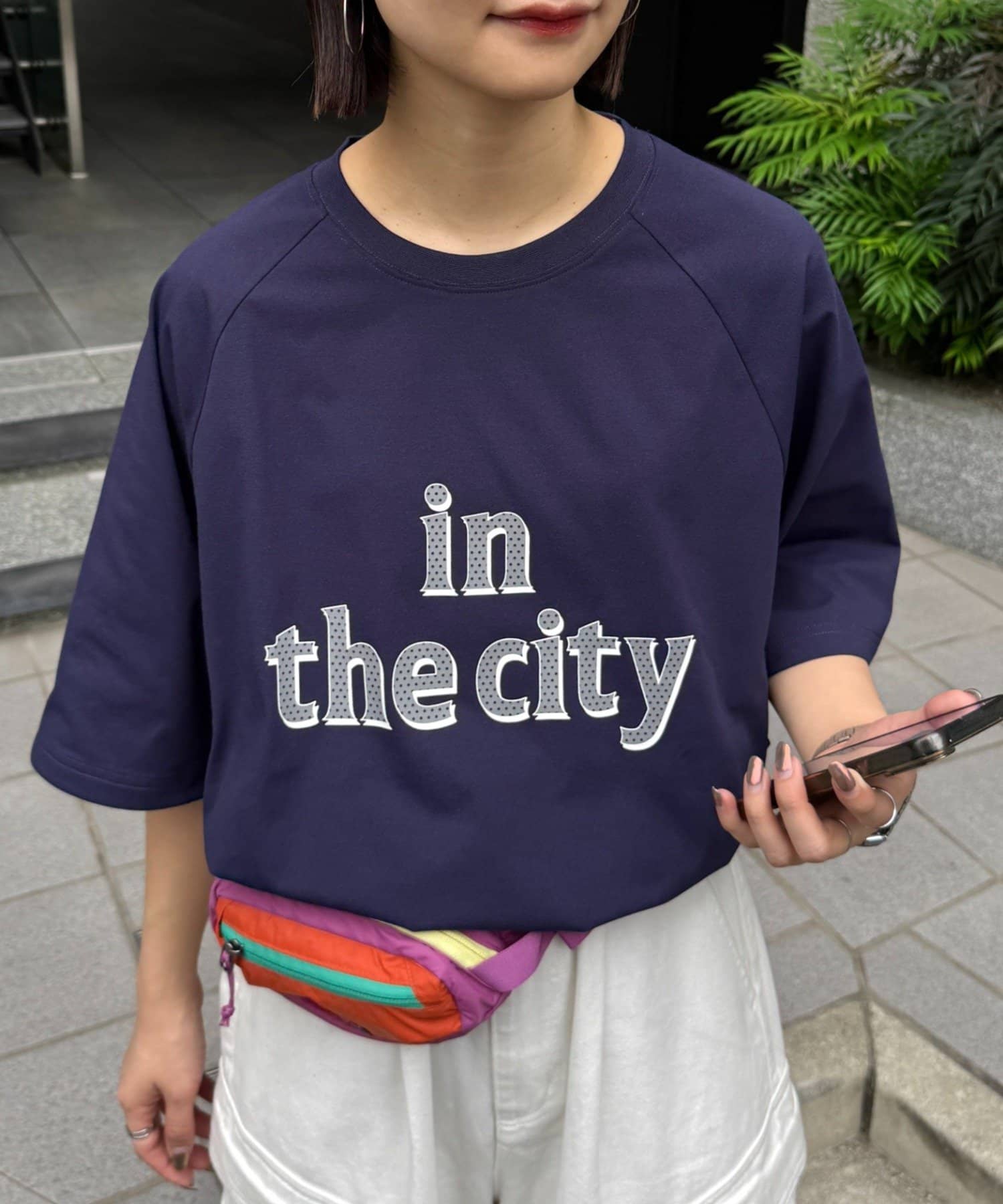 CIAOPANIC TYPY(チャオパニックティピー) 【Franklin Climbing/フランクリンクライミング】【ユニセックス】IN THE CITYドットプリントTee