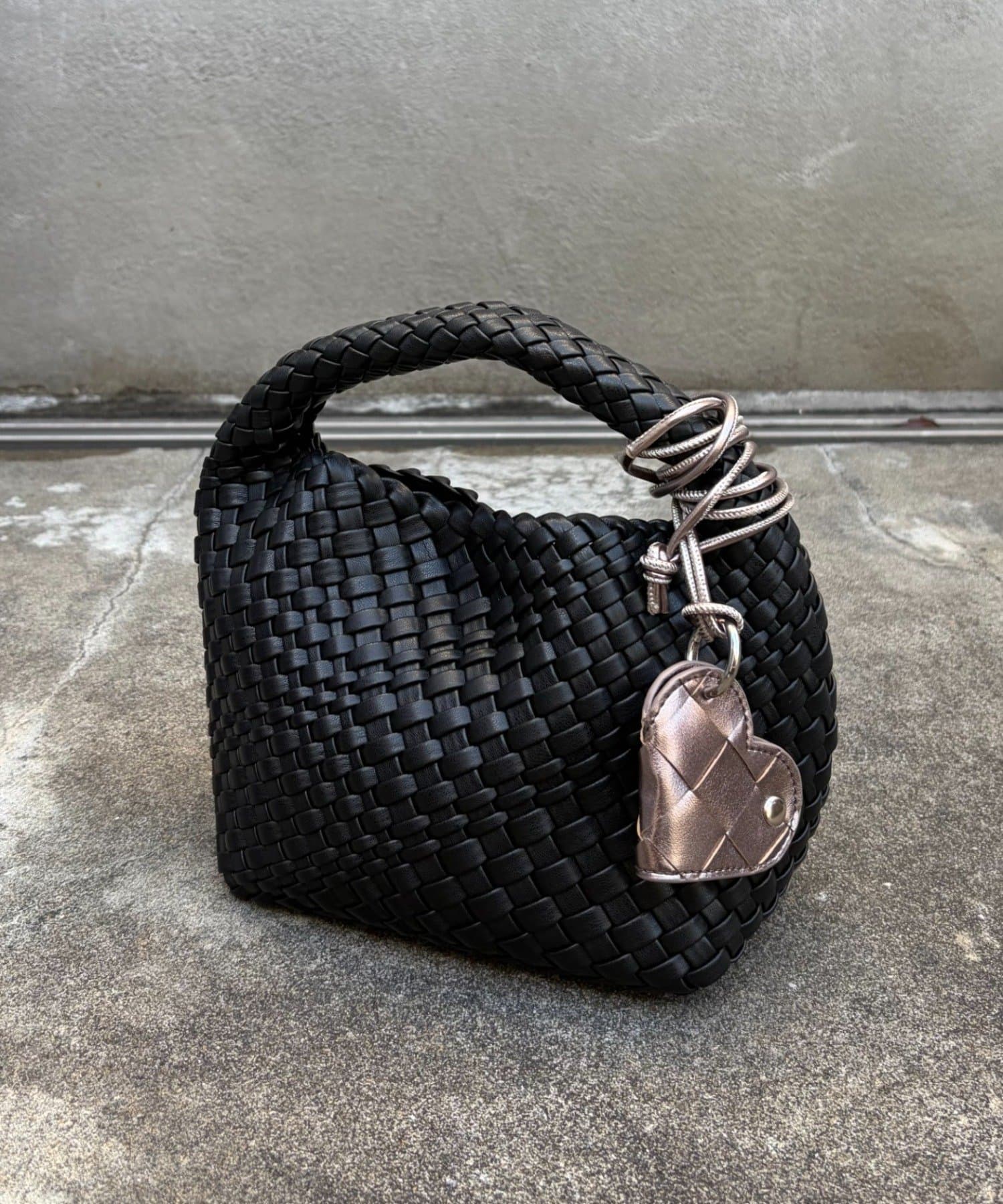 CIAOPANIC TYPY(チャオパニックティピー) :キーホルダー付き2WAYレザーメッシュバッグ