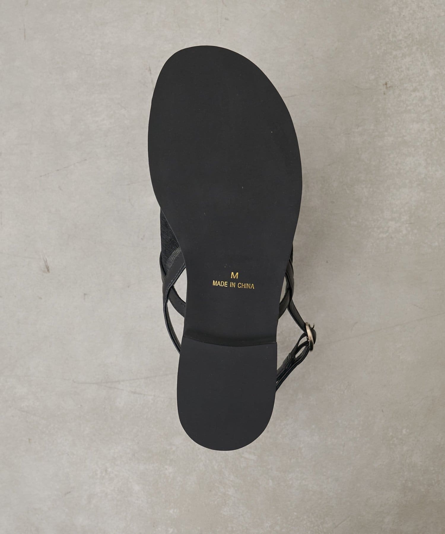 CIAOPANIC TYPY(チャオパニックティピー) :【S～XLサイズ展開！】ドット柄シアーメッシュフラットサンダル